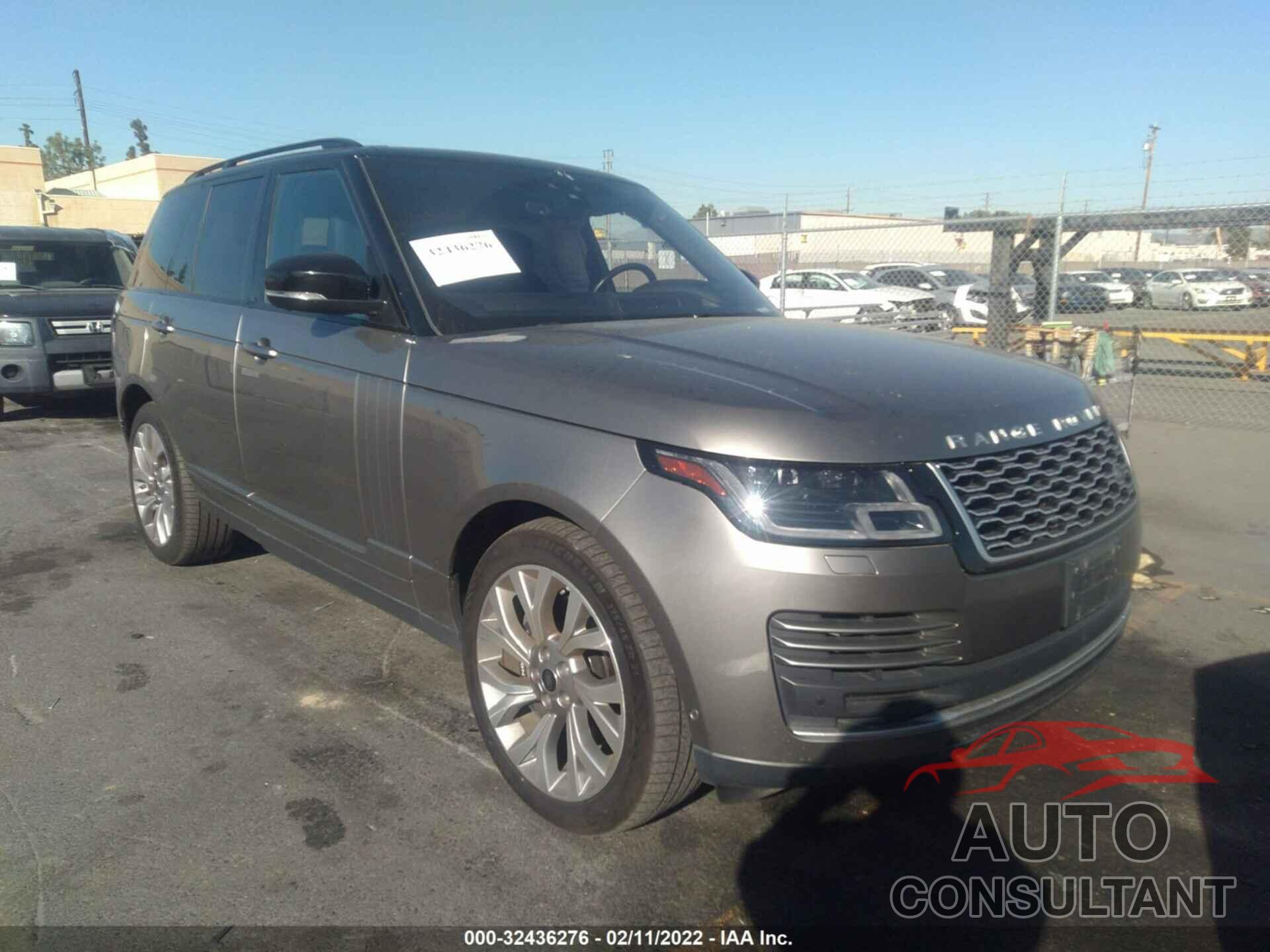 LAND ROVER RANGE ROVER 2018 - SALGS2RE5JA393503