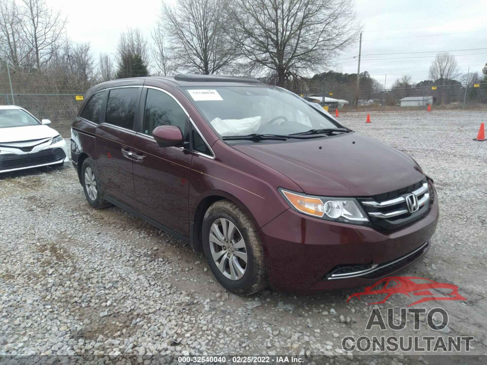 HONDA ODYSSEY 2016 - 5FNRL5H62GB101847