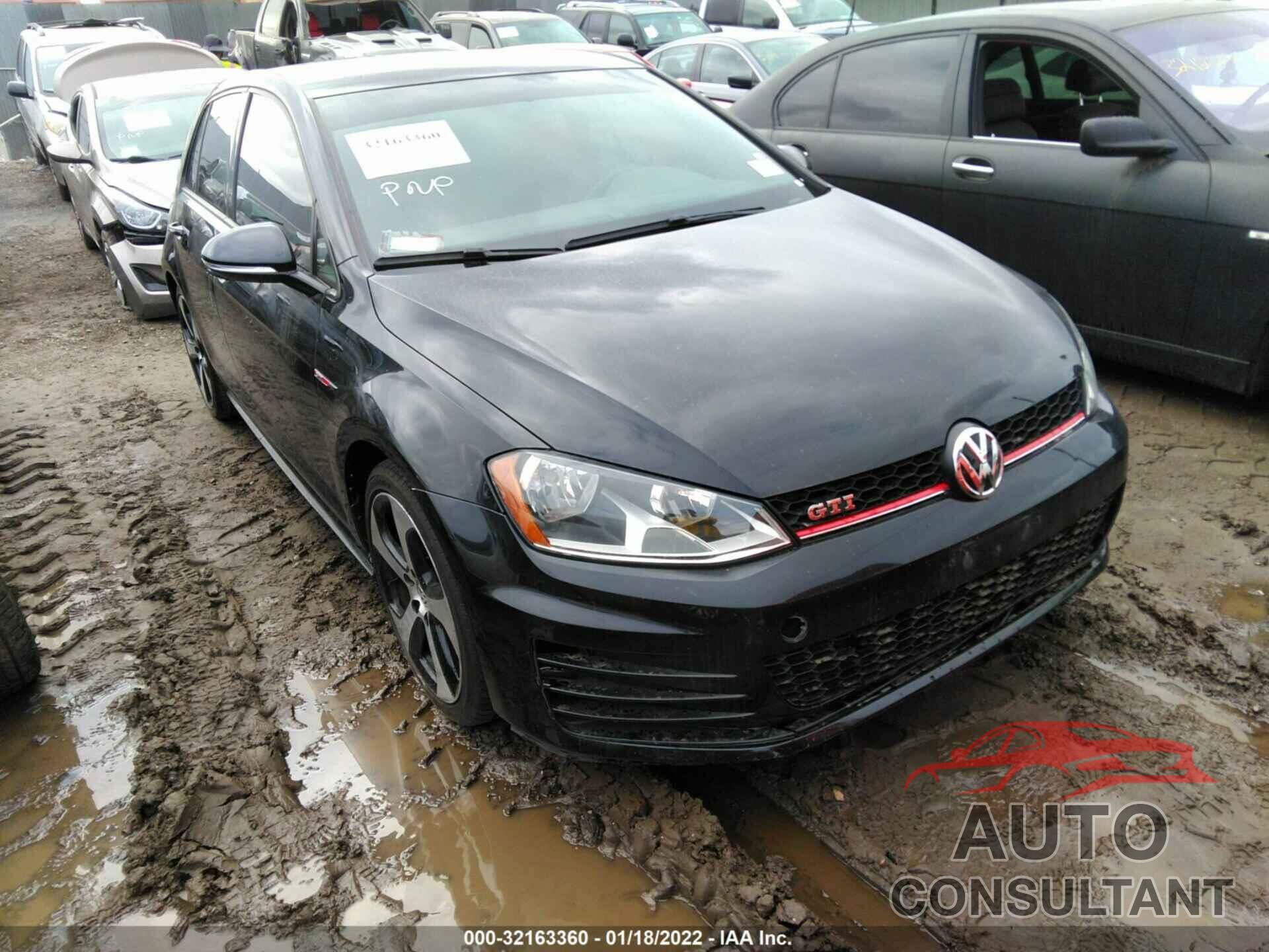 VOLKSWAGEN GOLF GTI 2016 - 3VW5T7AU4GM023521