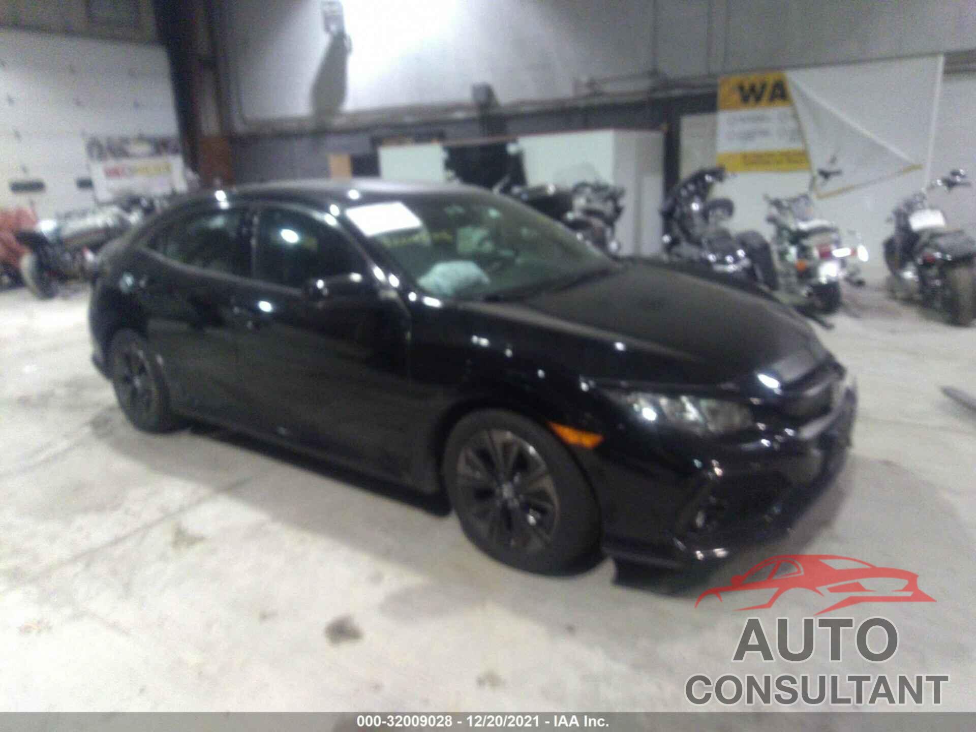 HONDA CIVIC HATCHBACK 2017 - SHHFK7H73HU401262