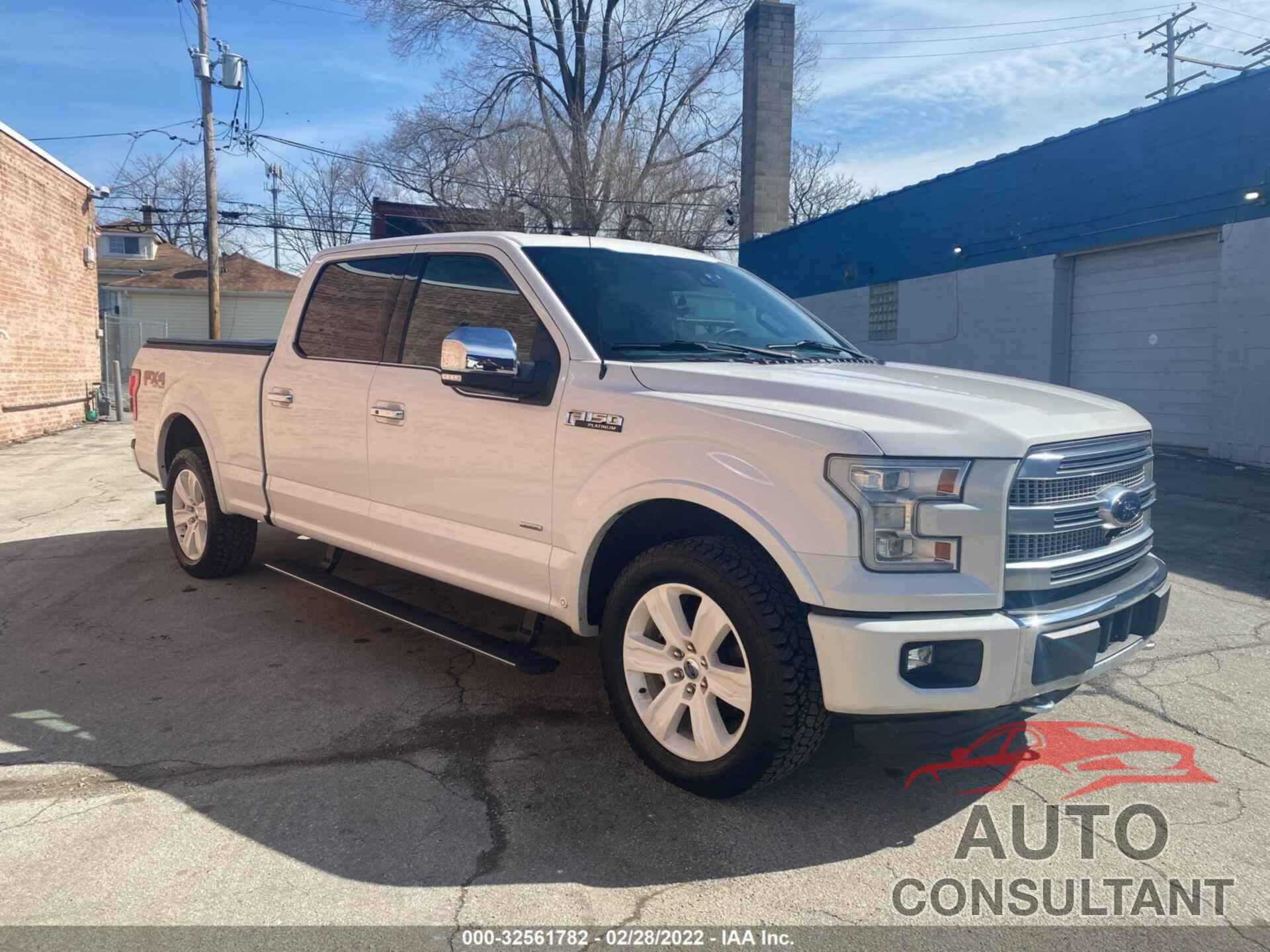 FORD F-150 2016 - 1FTFW1EG2GFB00399