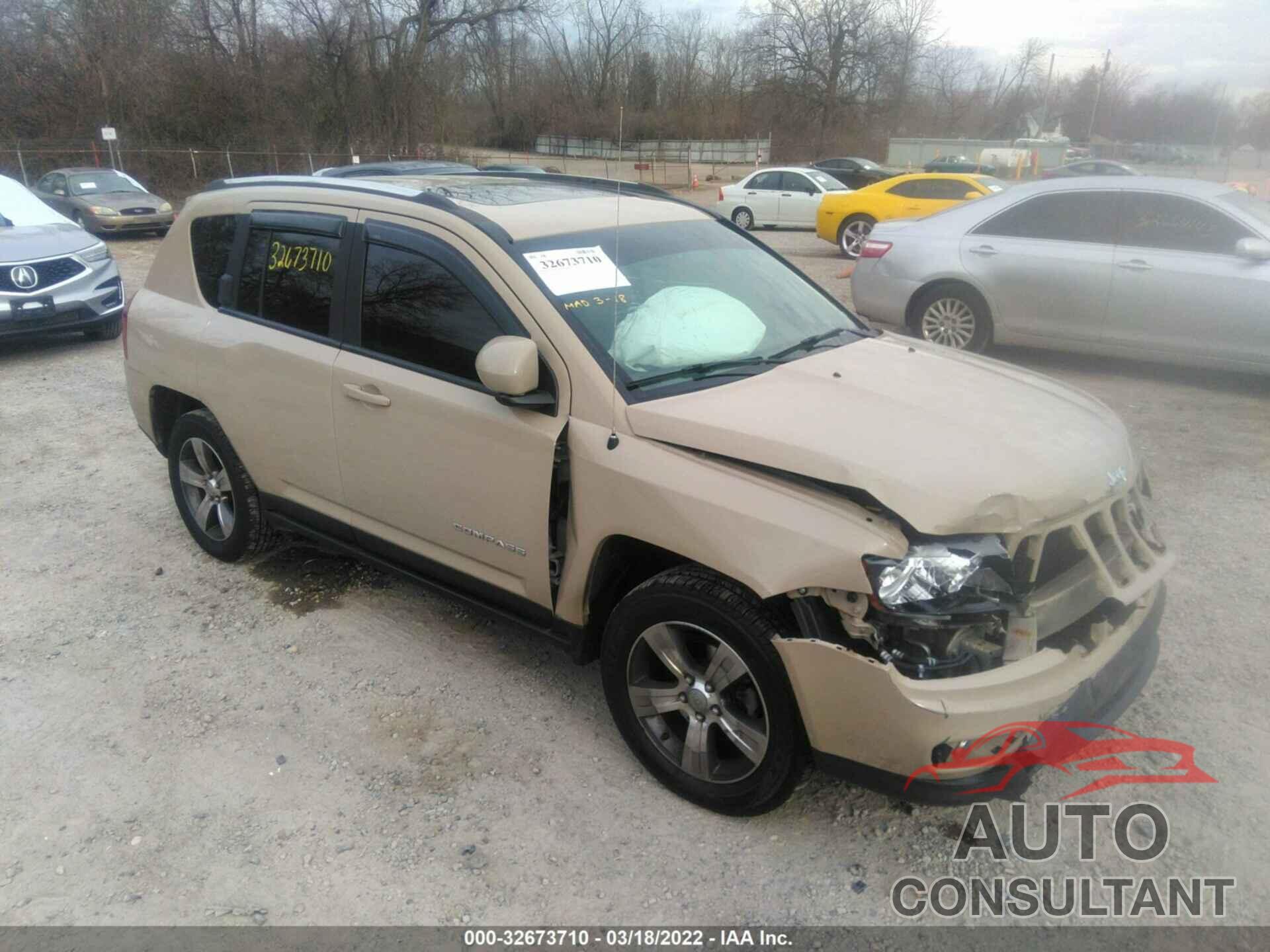 JEEP COMPASS 2016 - 1C4NJDEB4GD795724