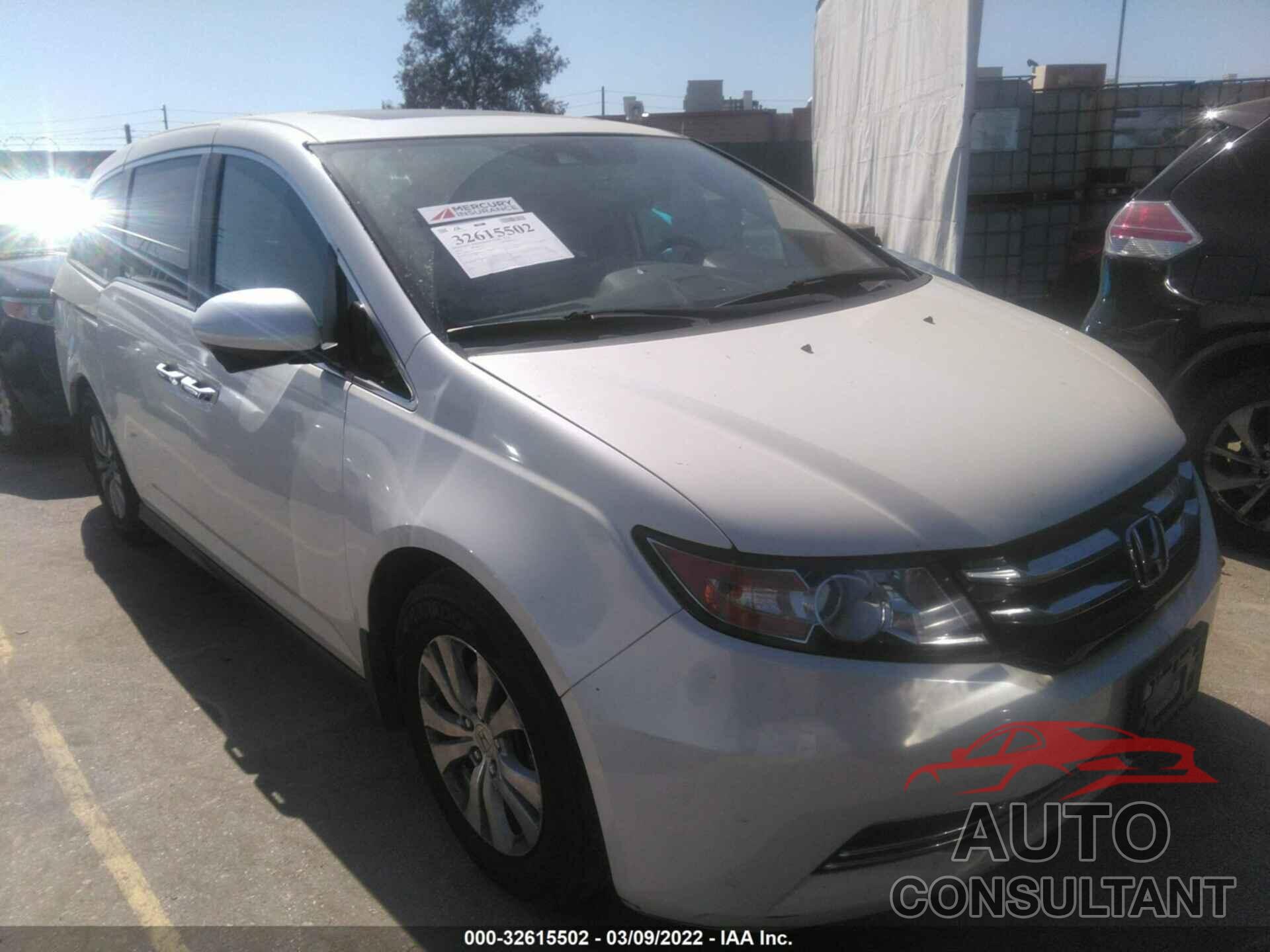 HONDA ODYSSEY 2016 - 5FNRL5H65GB091587