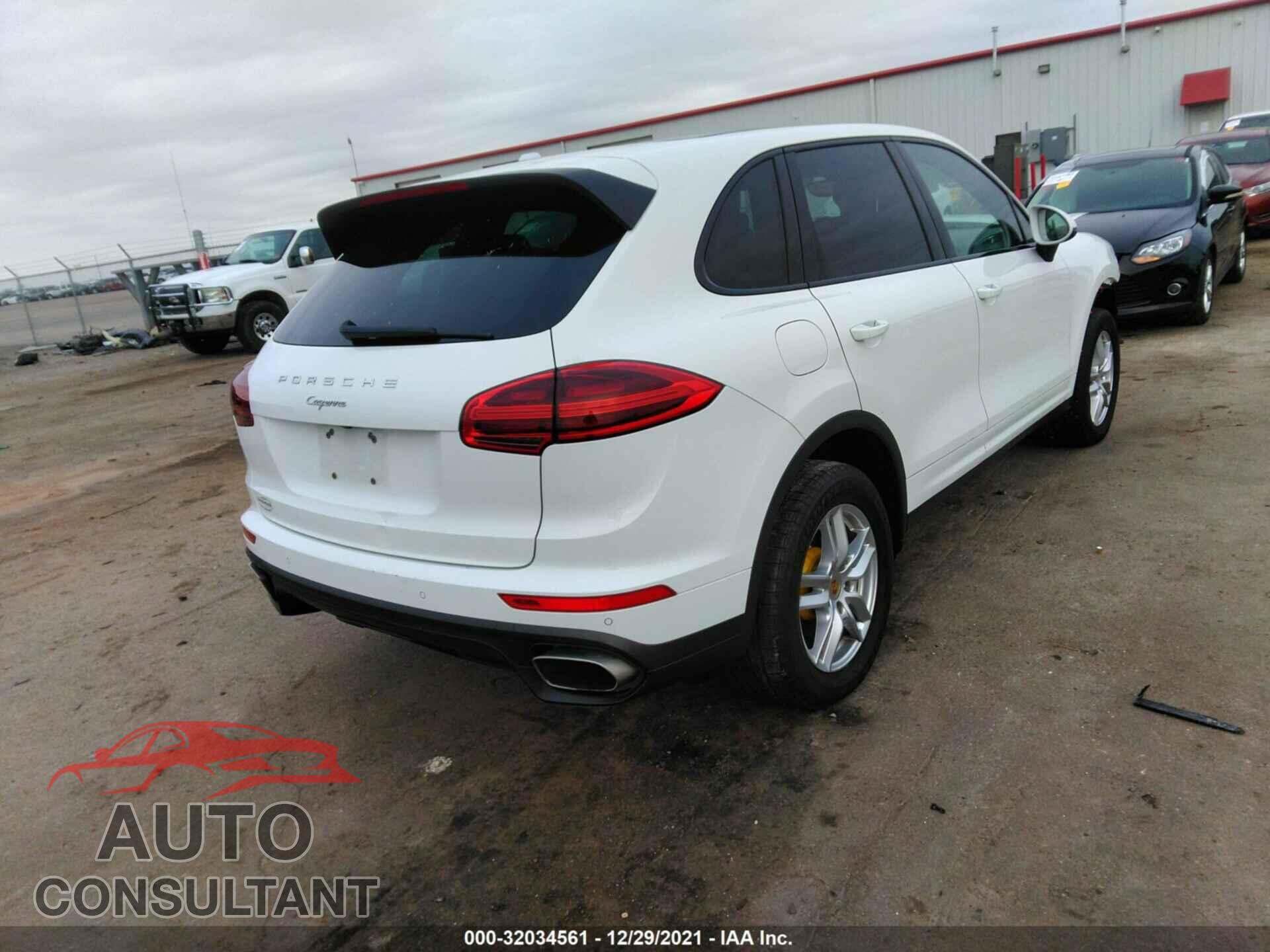 PORSCHE CAYENNE 2016 - WP1AA2A20GLA05722