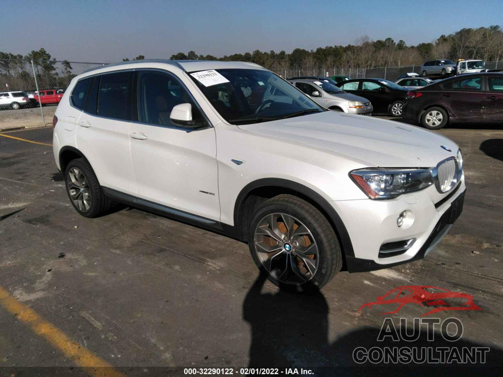 BMW X3 2017 - 5UXWX7C55H0U41476