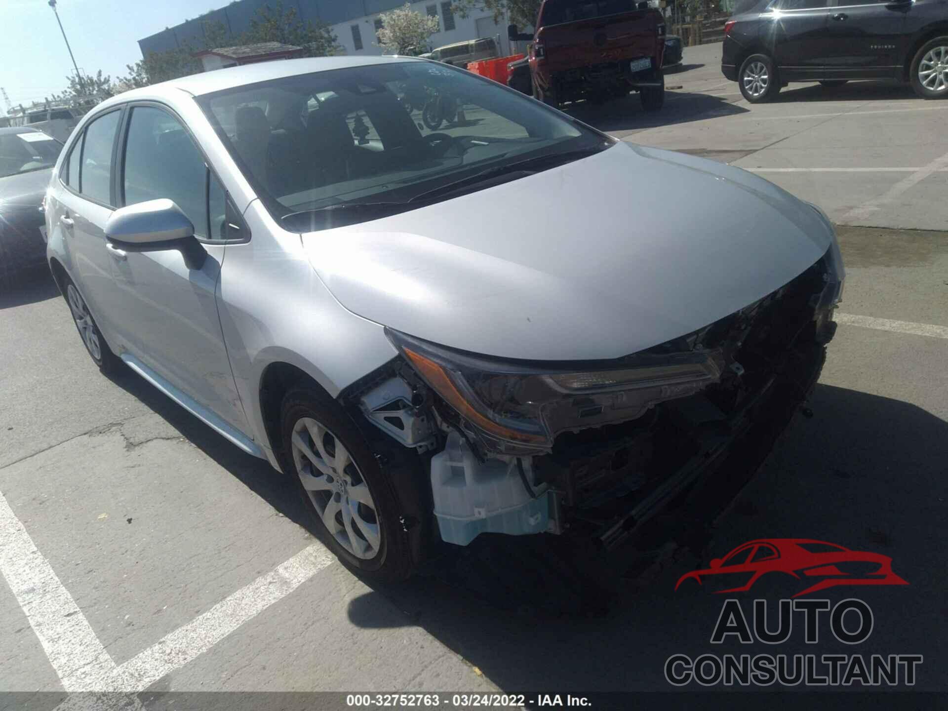 TOYOTA COROLLA 2021 - 5YFEPMAE9MP246785