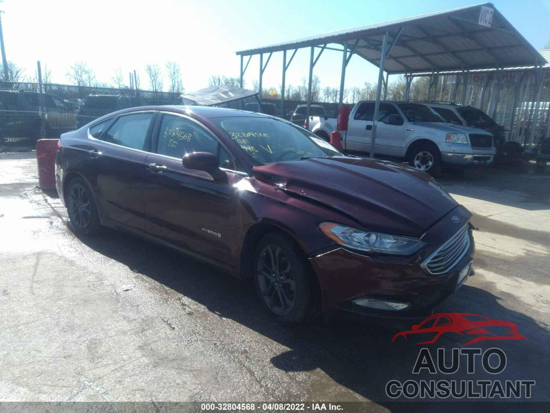 FORD FUSION HYBRID 2018 - 3FA6P0LUXJR164156