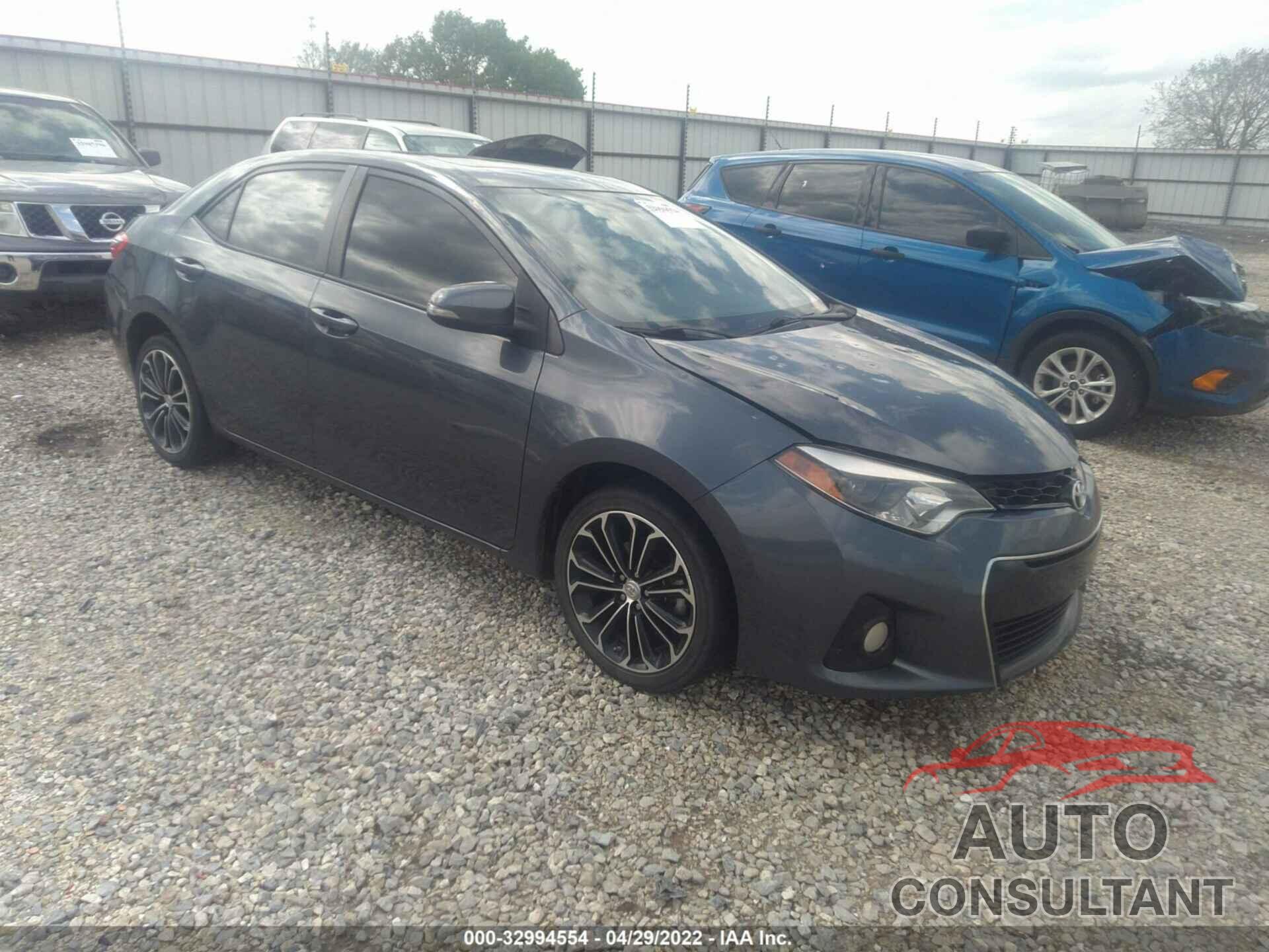 TOYOTA COROLLA 2016 - 5YFBURHE3GP383384