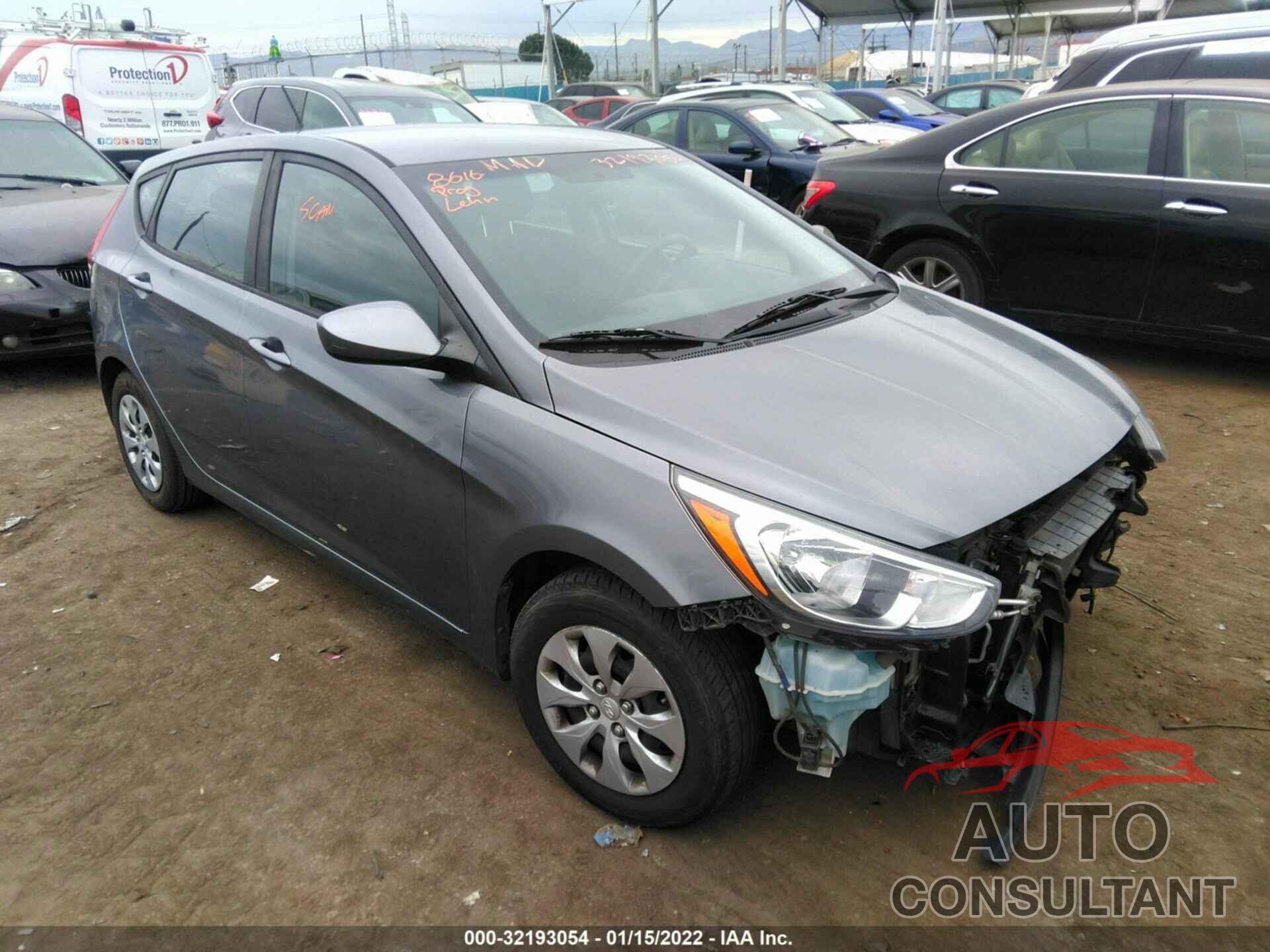 HYUNDAI ACCENT 2016 - KMHCT5AE1GU289903