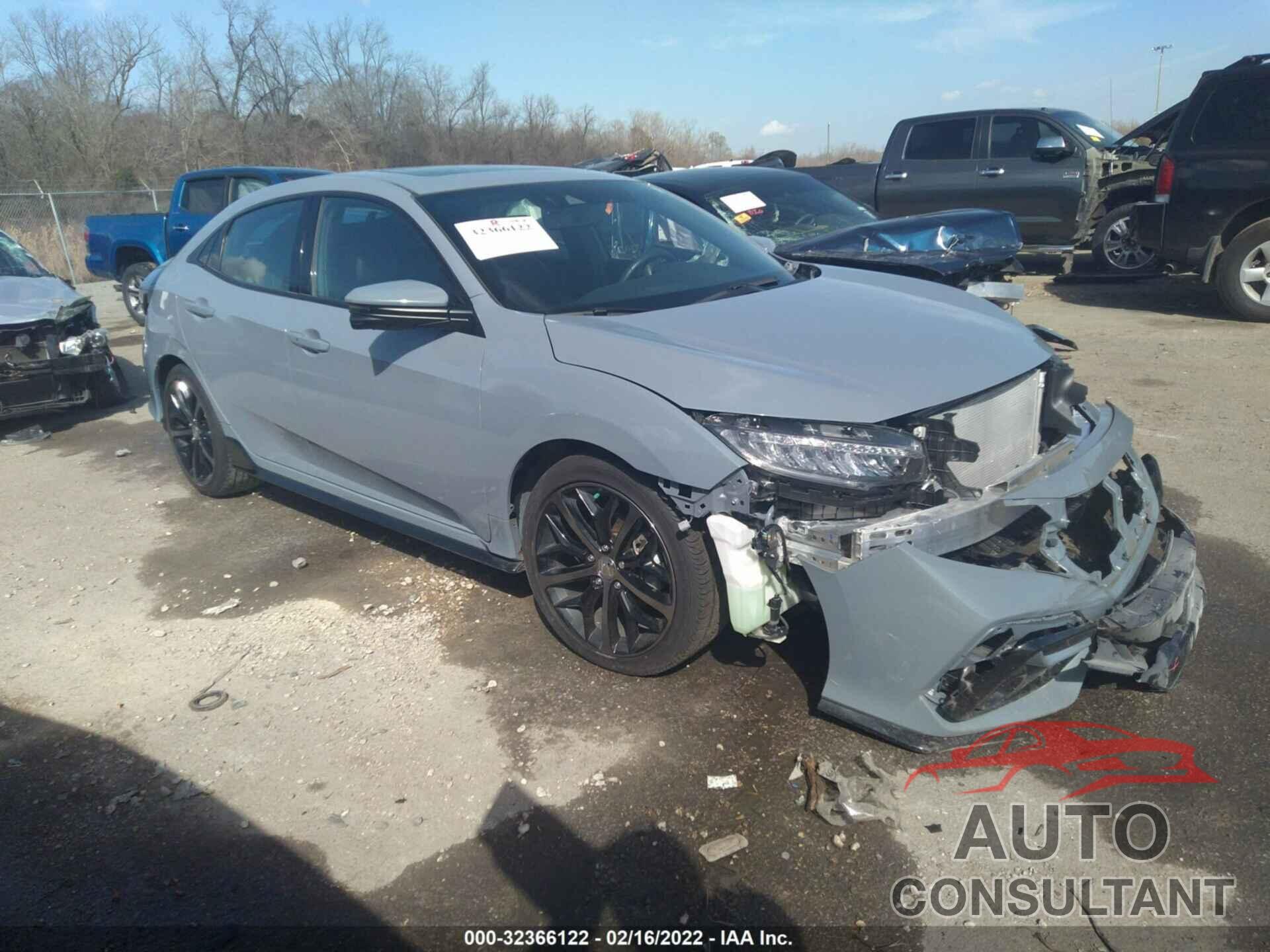 HONDA CIVIC HATCHBACK 2020 - SHHFK7H97LU222992