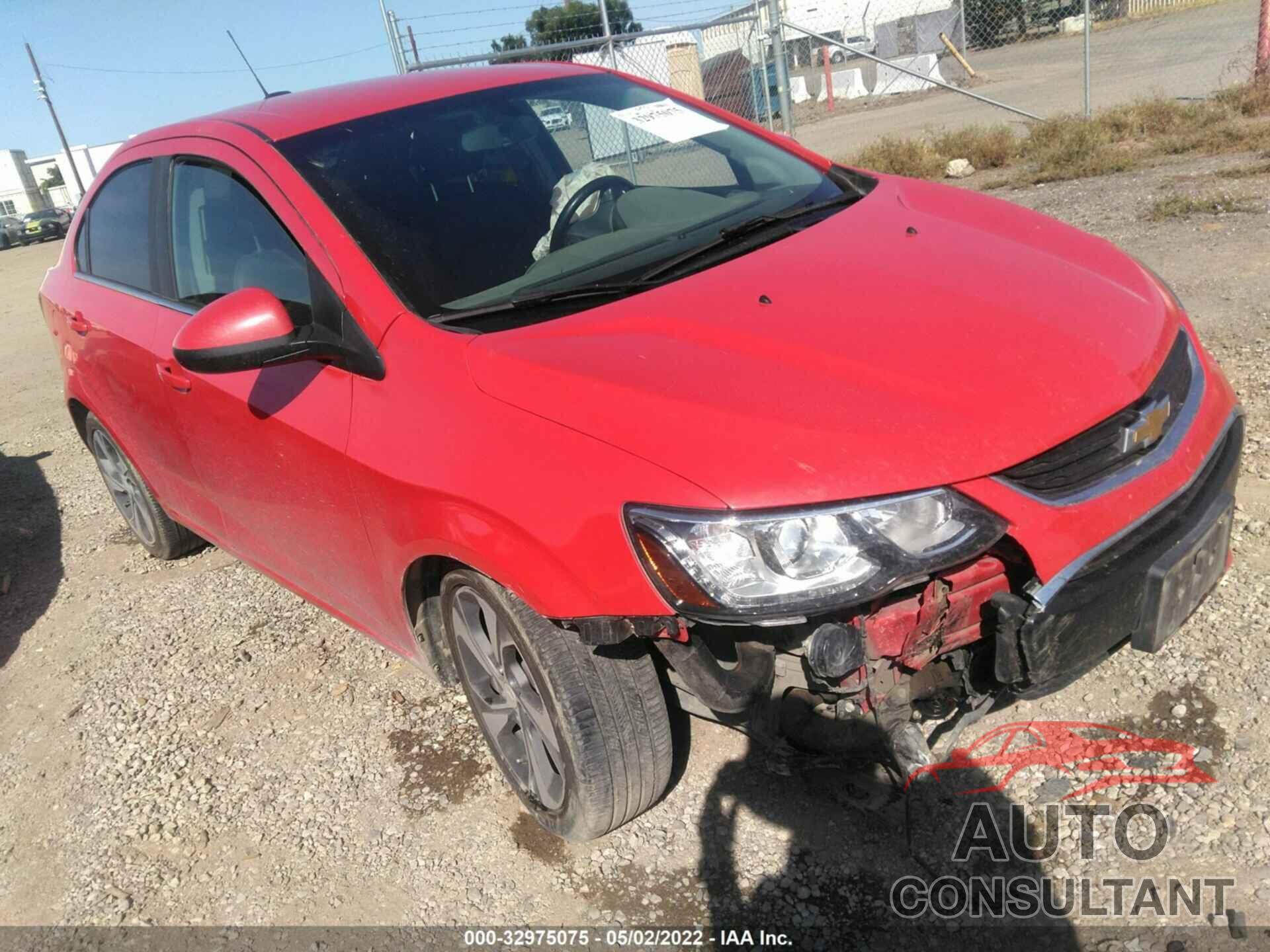 CHEVROLET SONIC 2017 - 1G1JF5SB3H4107913