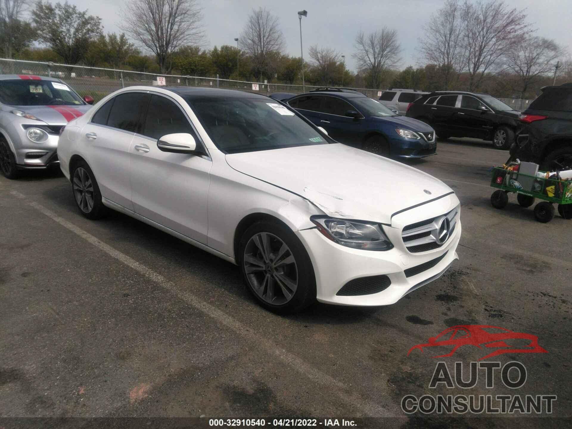 MERCEDES-BENZ C-CLASS 2018 - WDDWF4KB0JR392642