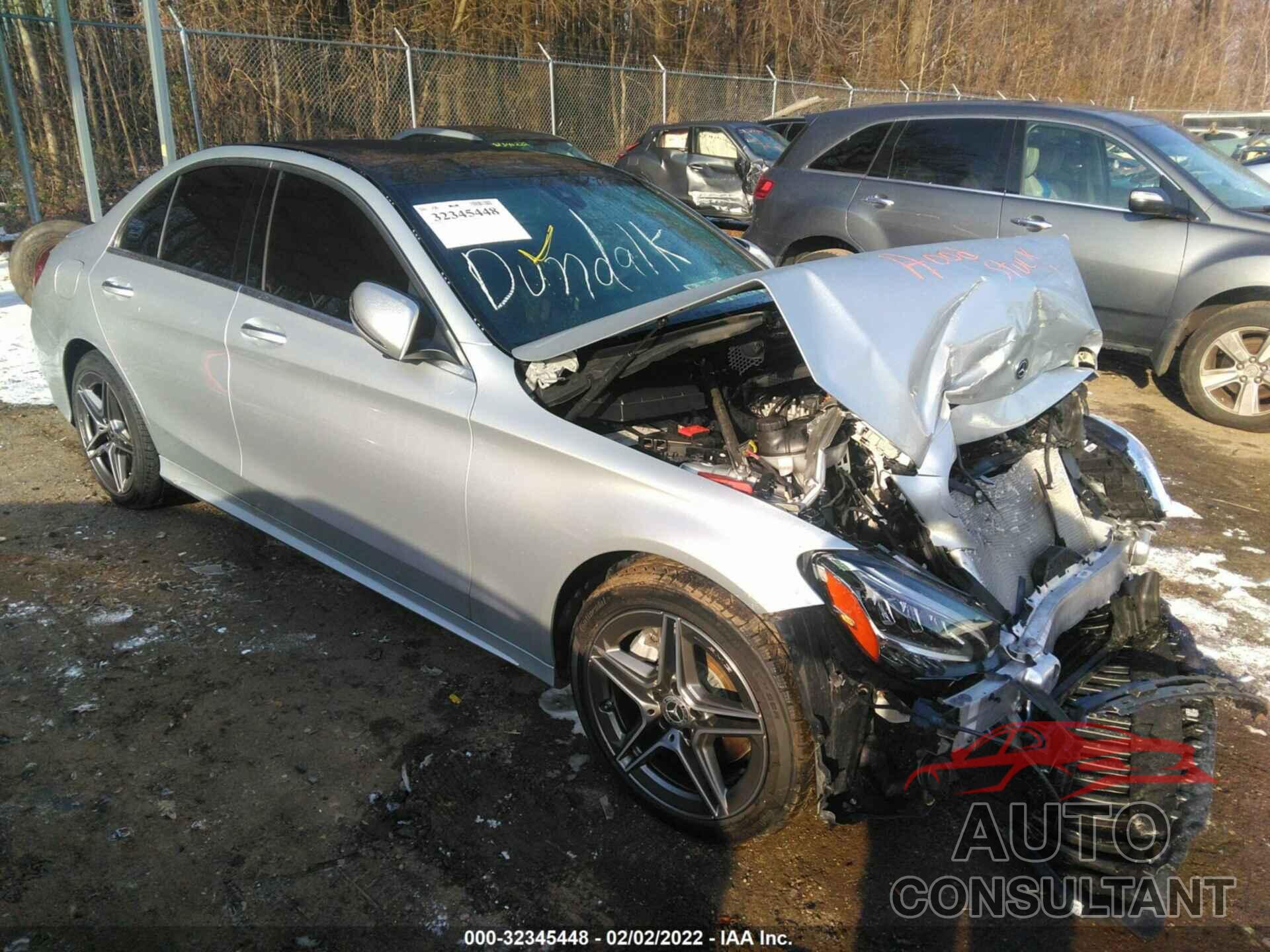MERCEDES-BENZ C-CLASS 2021 - W1KWF8EB8MR647643