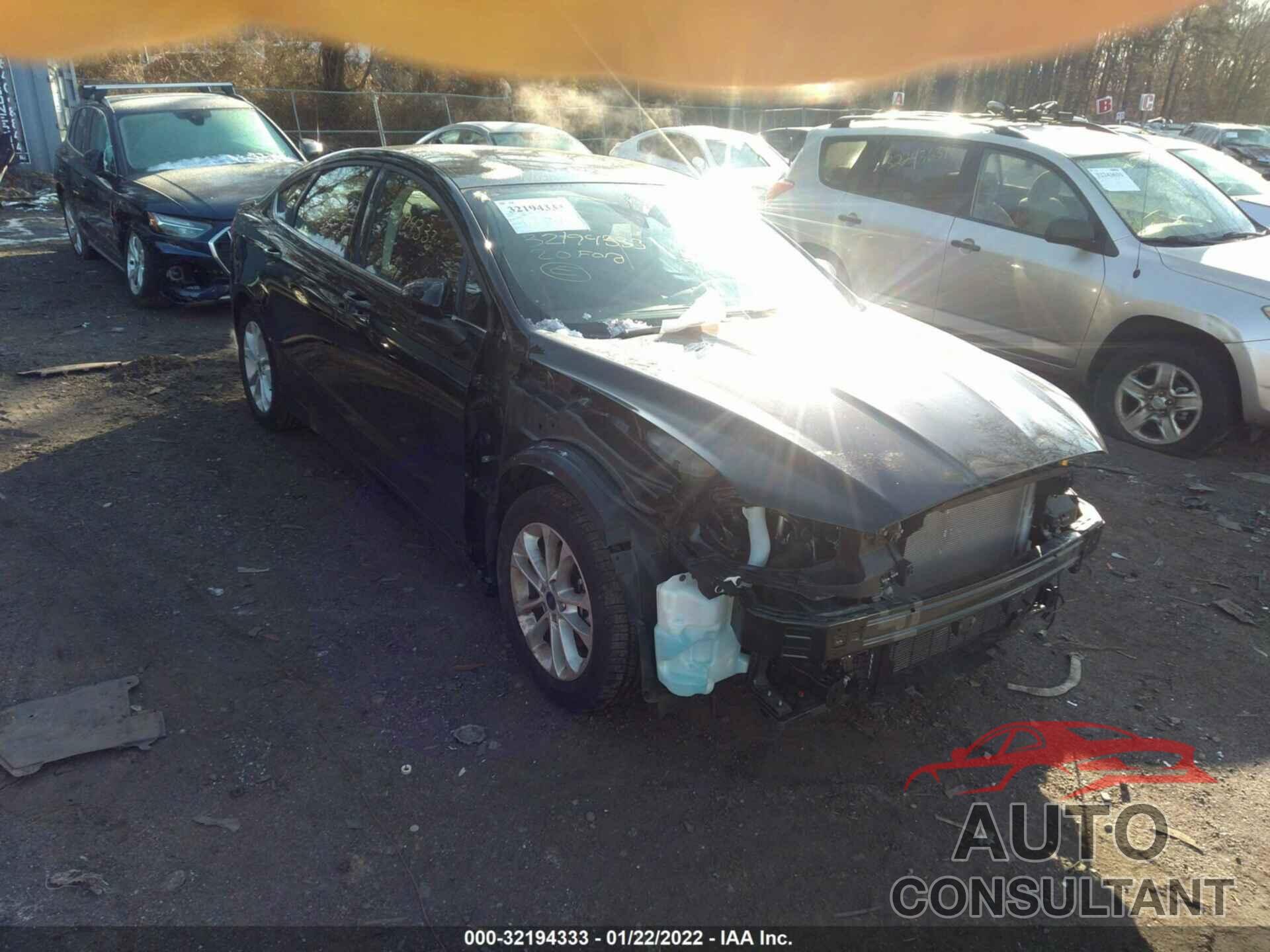 FORD FUSION 2020 - 3FA6P0HD9LR260131