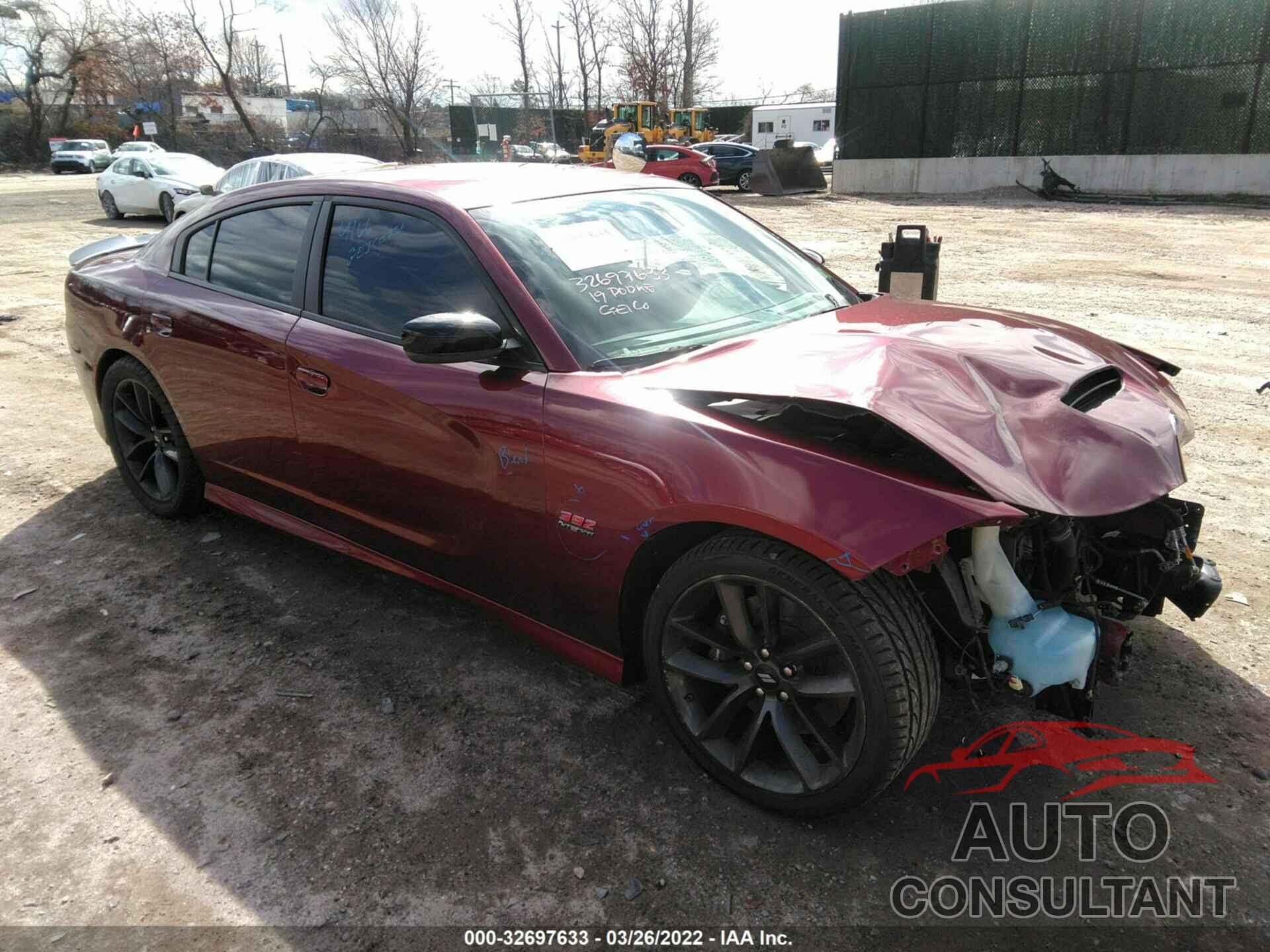 DODGE CHARGER 2019 - 2C3CDXGJ6KH523504
