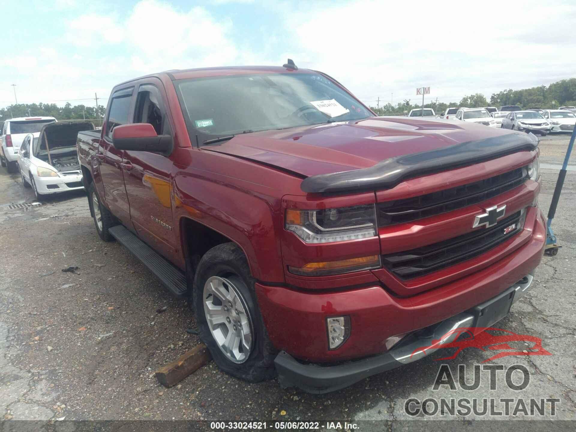 CHEVROLET SILVERADO 1500 2018 - 3GCUKREC0JG294564