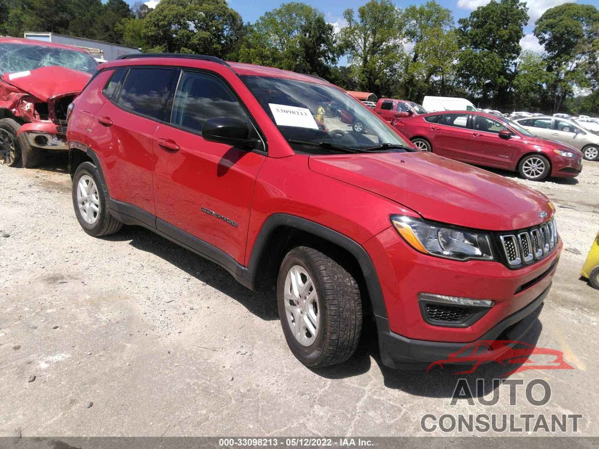 JEEP COMPASS 2018 - 3C4NJCAB9JT233108