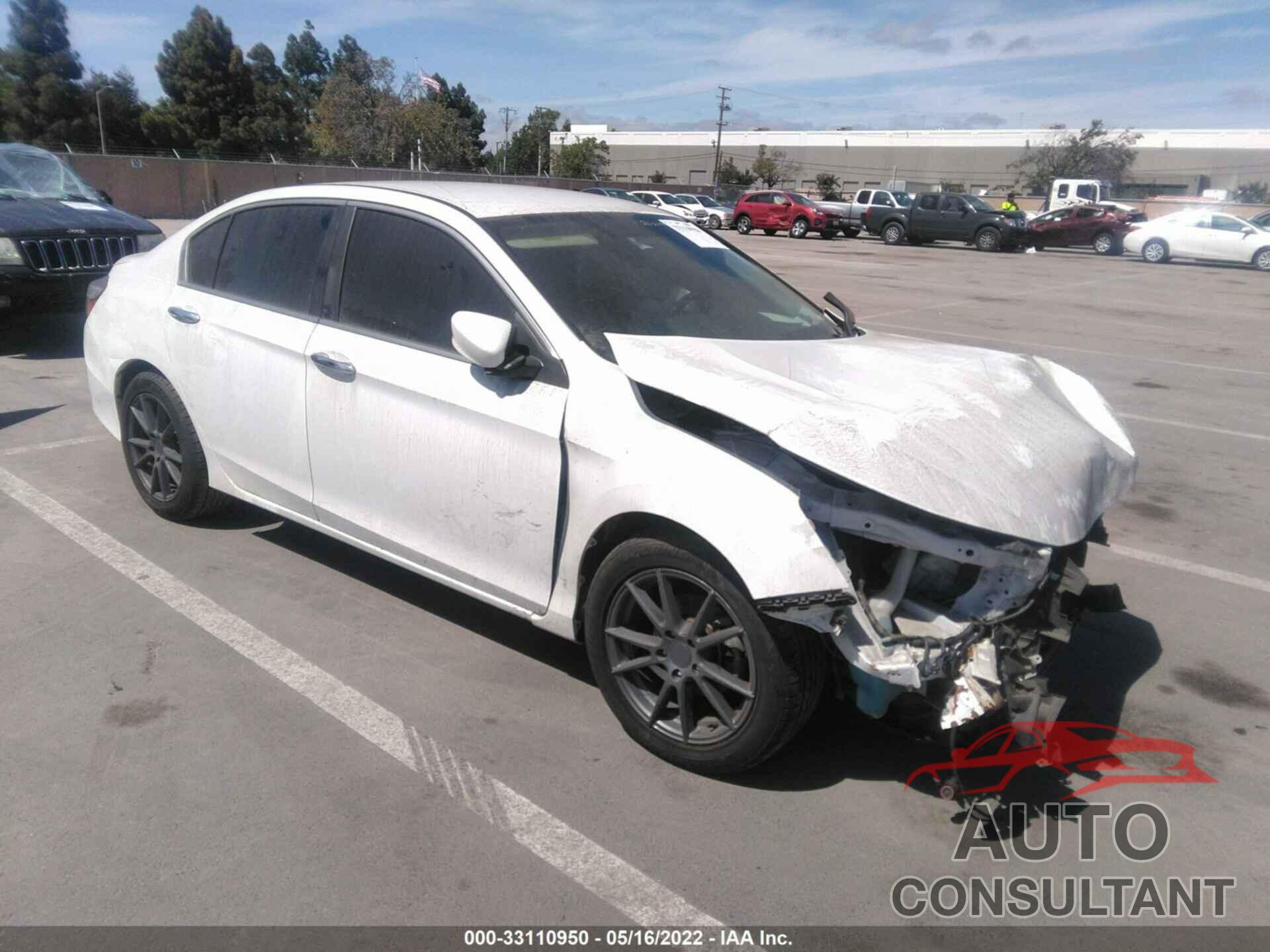 HONDA ACCORD SEDAN 2017 - 1HGCR2F30HA120923