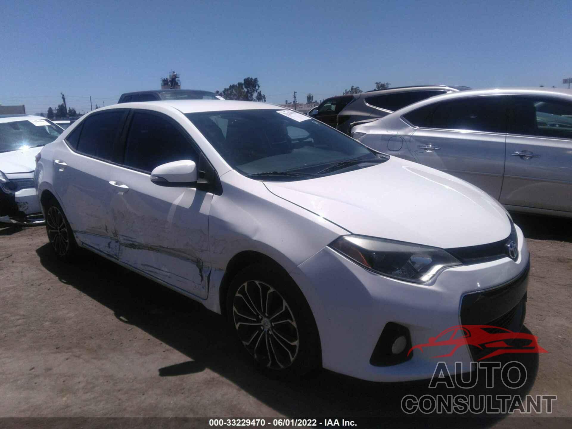 TOYOTA COROLLA 2016 - 5YFBURHEXGP398660