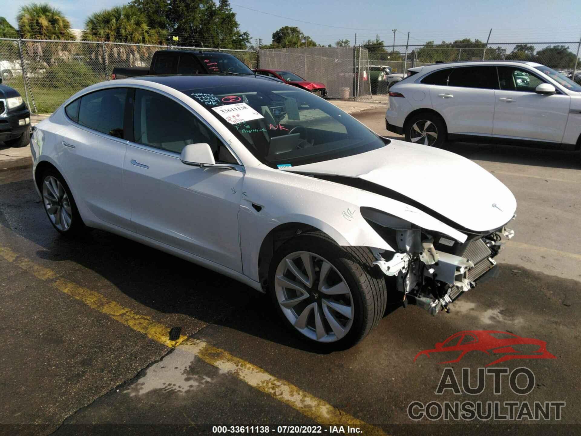 TESLA MODEL 3 2019 - 5YJ3E1EA4KF301378
