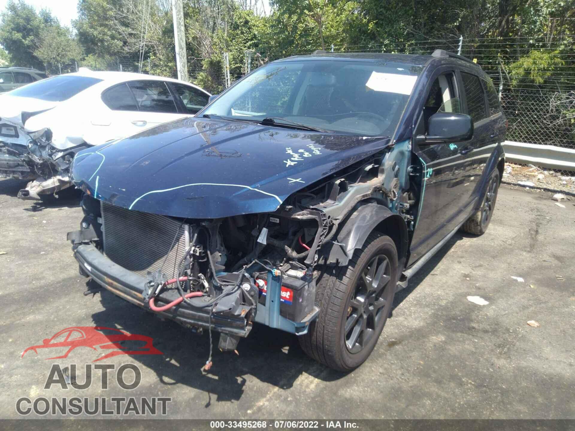 DODGE JOURNEY 2017 - 3C4PDCBG2HT608051