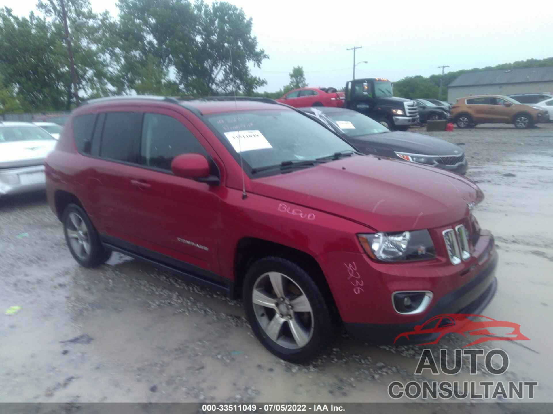 JEEP COMPASS 2016 - 1C4NJCEA9GD805004