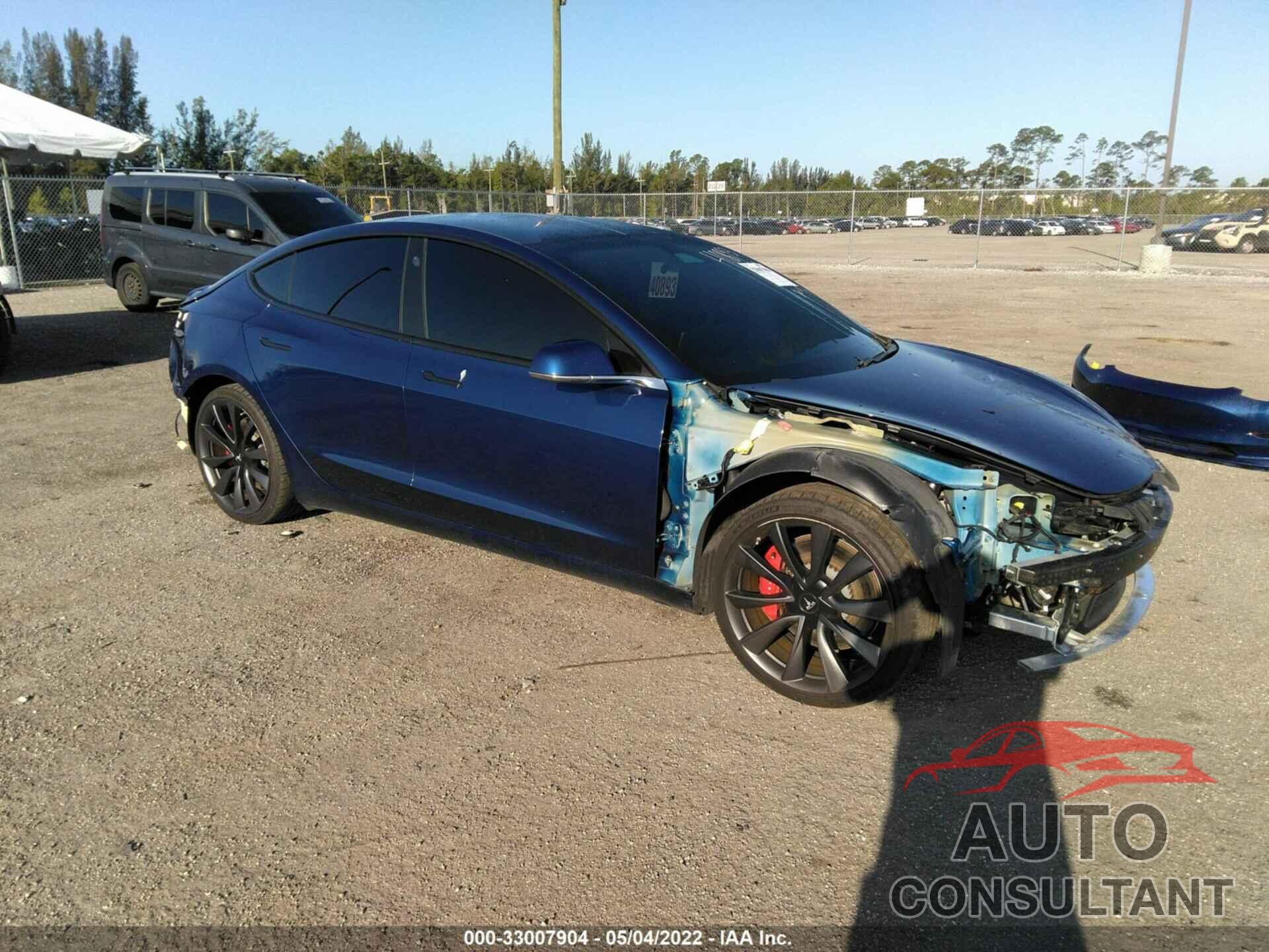 TESLA MODEL 3 2020 - 5YJ3E1EC2LF800165