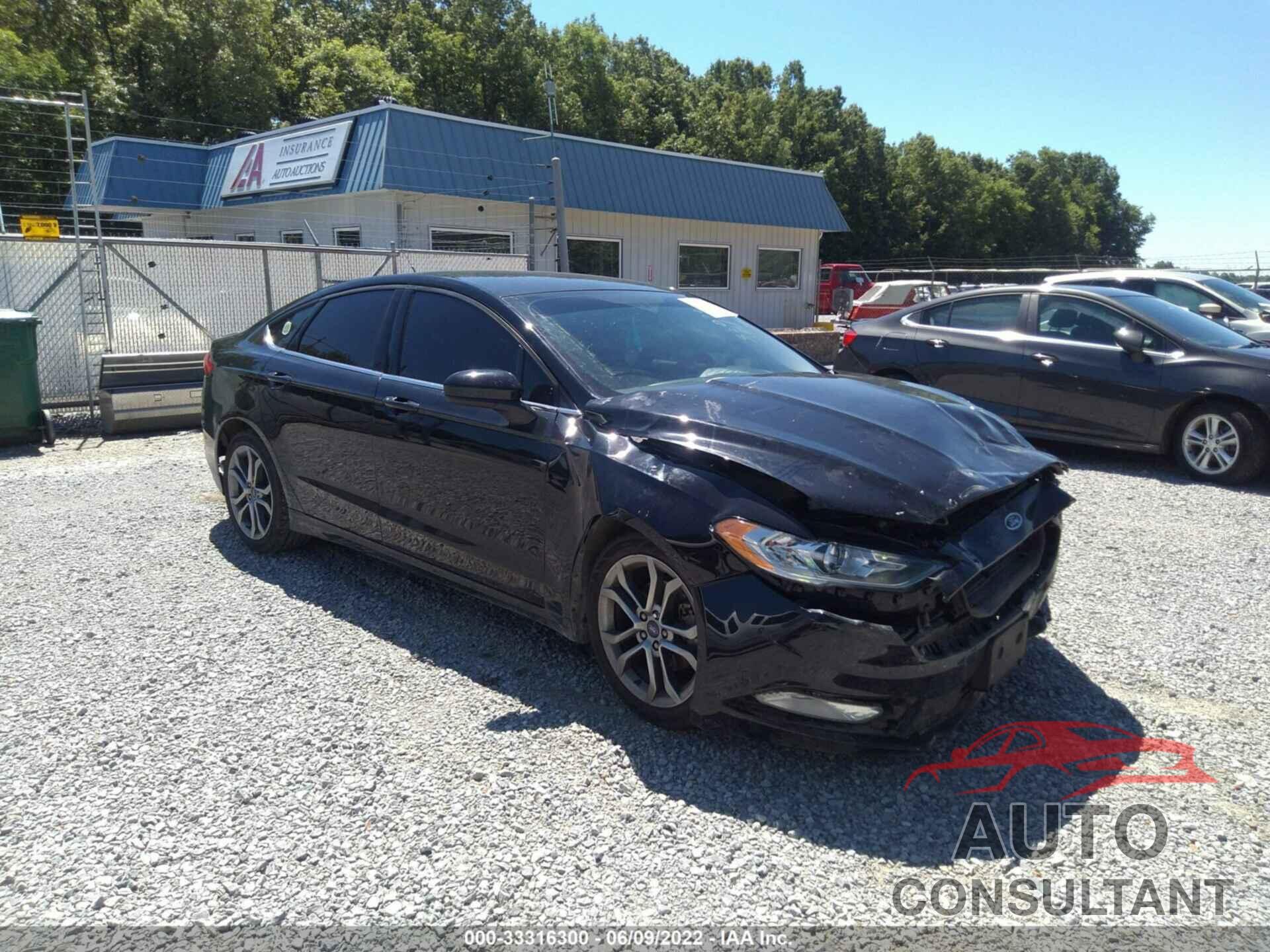 FORD FUSION 2017 - 3FA6P0G71HR395316