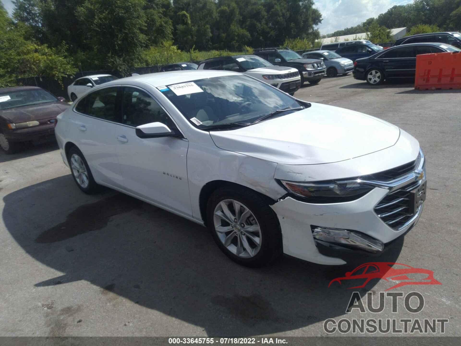 CHEVROLET MALIBU 2022 - 1G1ZD5ST8NF110744