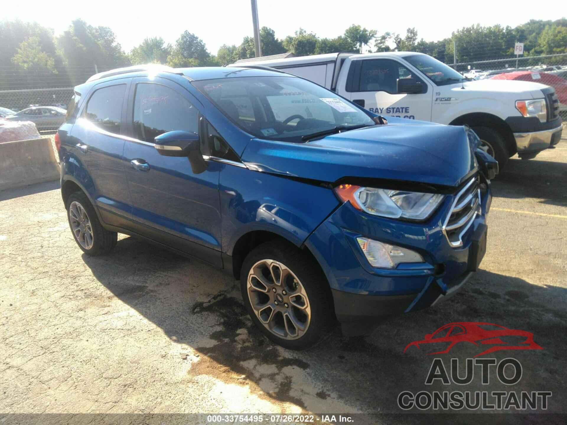 FORD ECOSPORT 2020 - MAJ6S3KL4LC354433