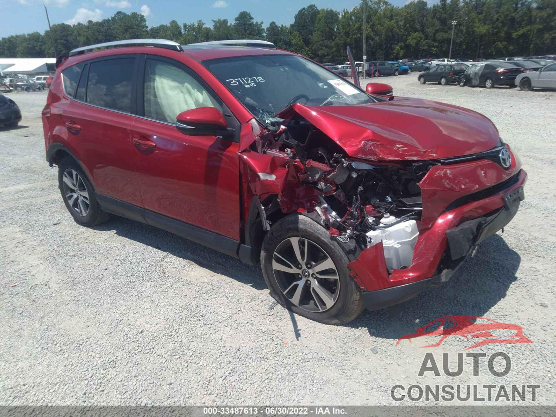 TOYOTA RAV4 2016 - JTMWFREV3GJ073854