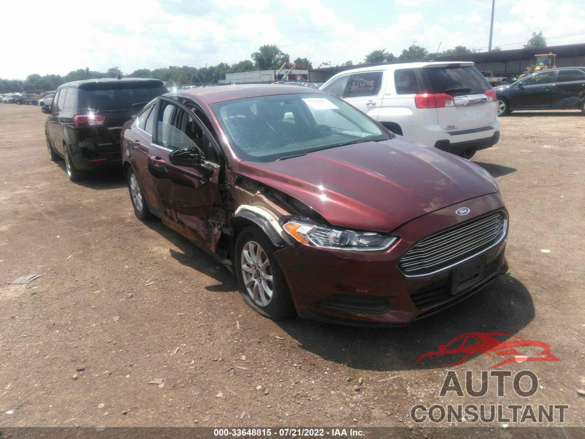 FORD FUSION 2016 - 3FA6P0G77GR131760