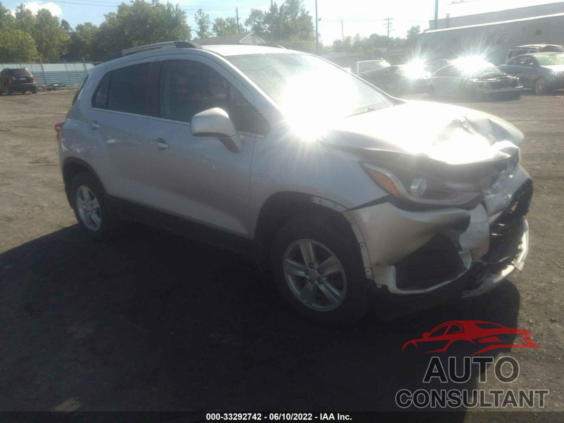 CHEVROLET TRAX 2017 - 3GNCJPSBXHL206000