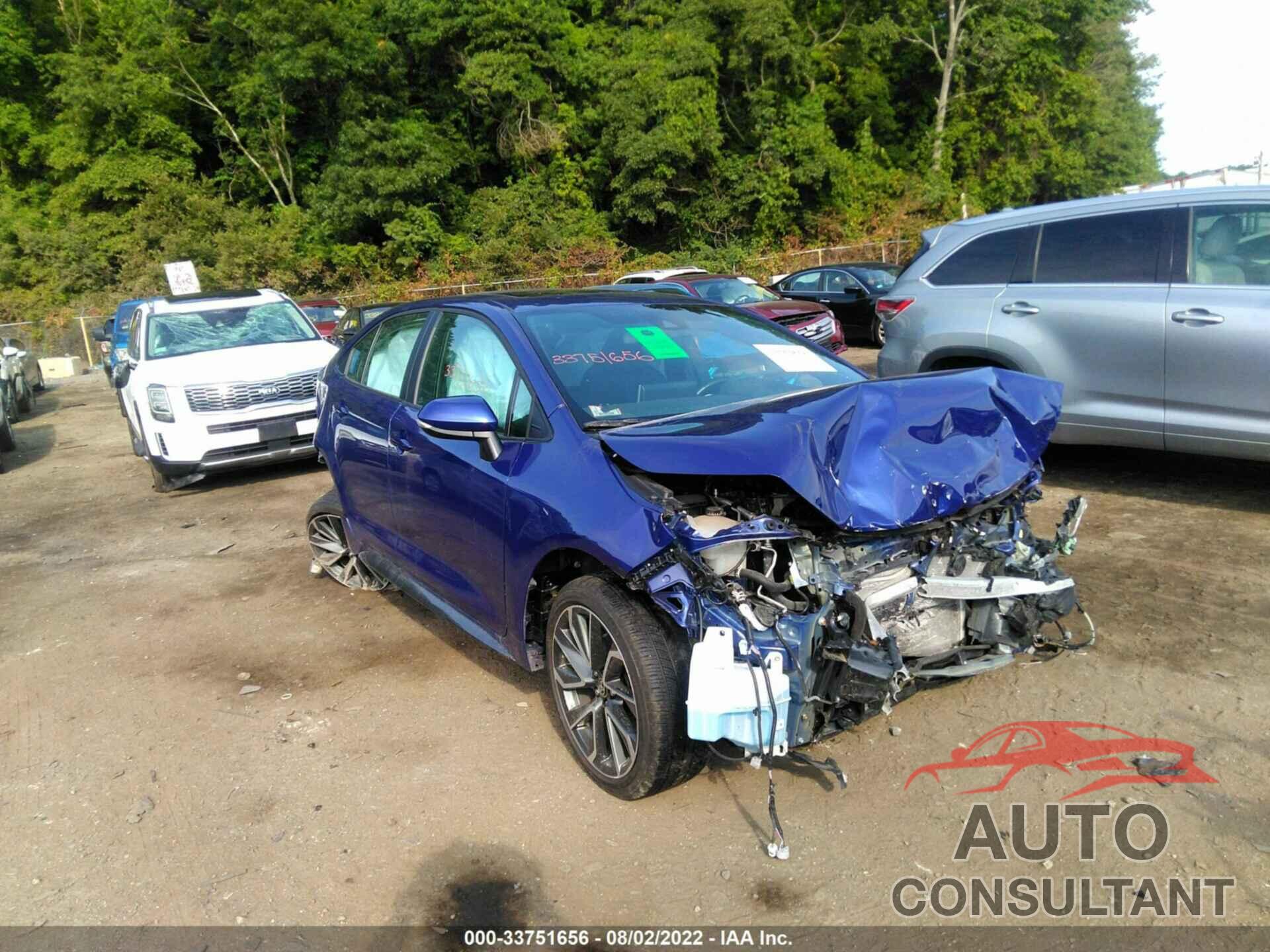 TOYOTA COROLLA 2021 - 5YFM4MCE0MP062143
