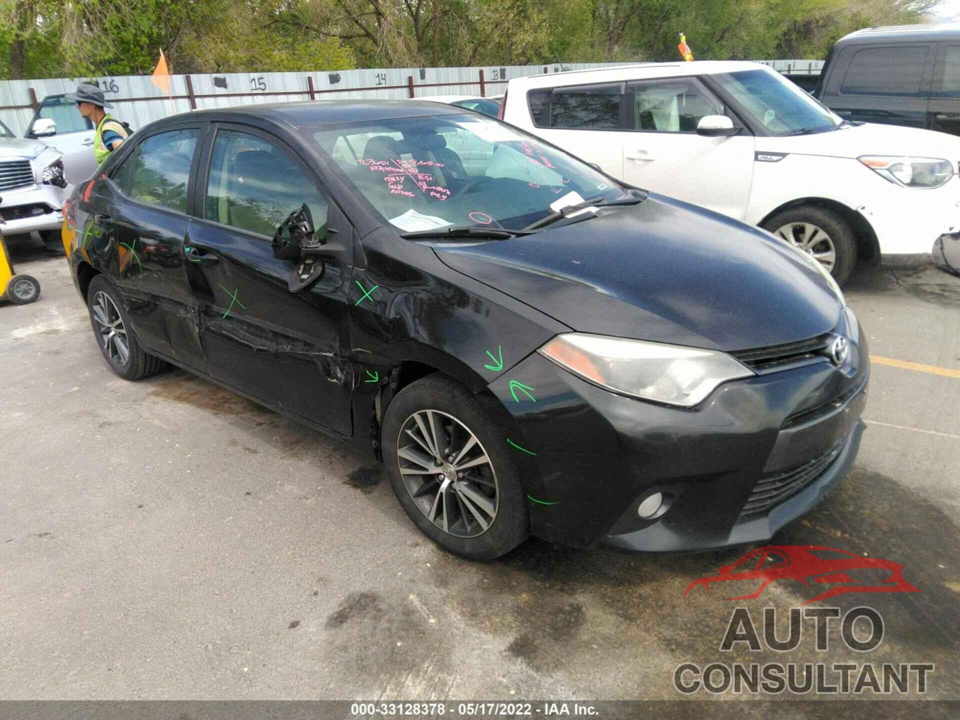 TOYOTA COROLLA 2016 - 5YFBURHE3GP442014
