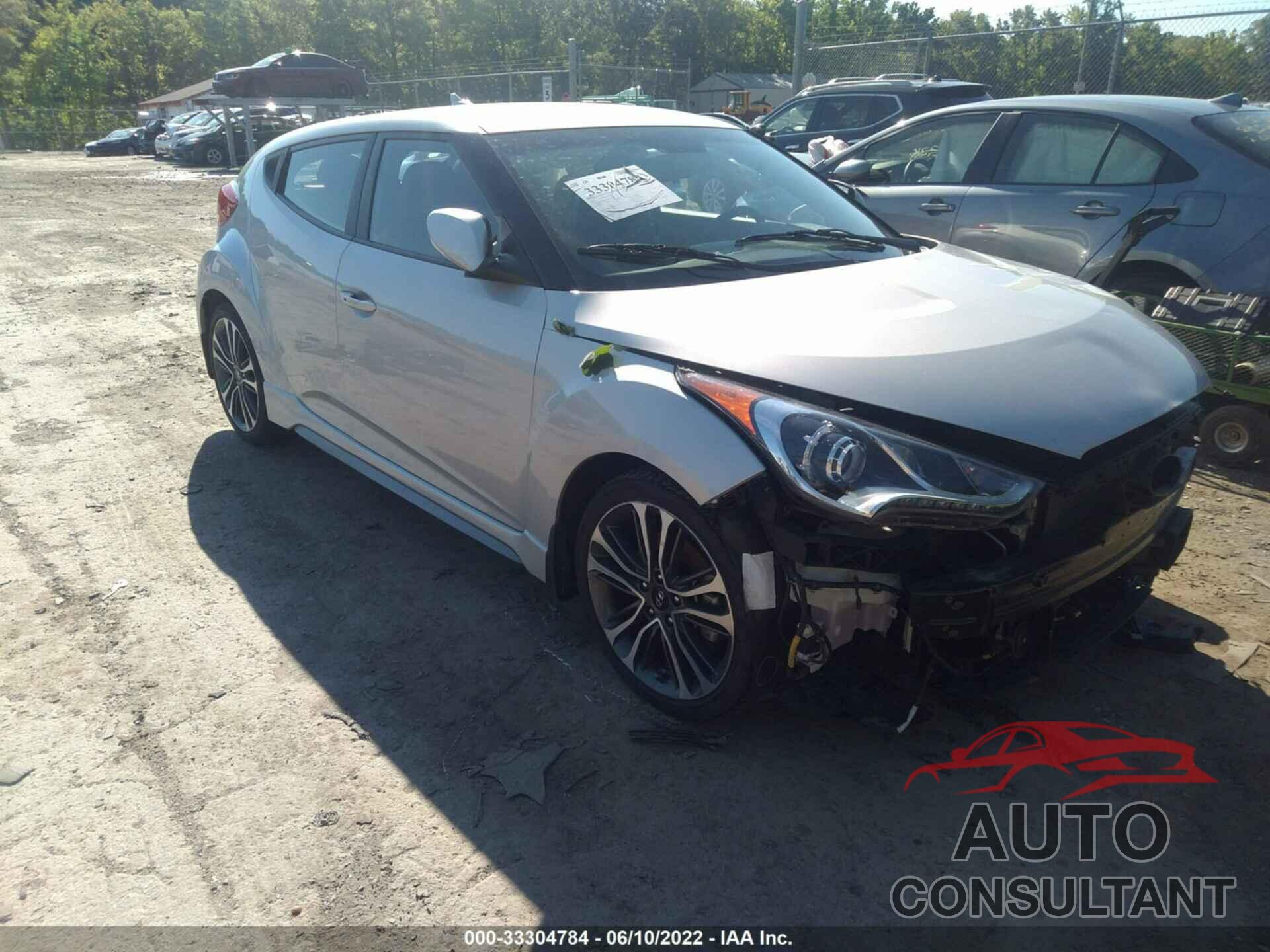 HYUNDAI VELOSTER 2016 - KMHTC6AE6GU271337