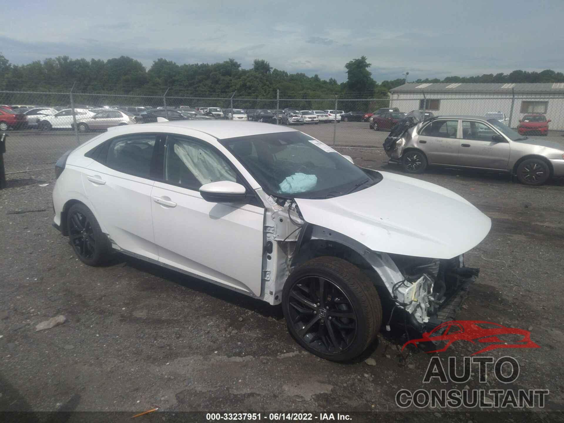 HONDA CIVIC HATCHBACK 2021 - SHHFK7H45MU204853
