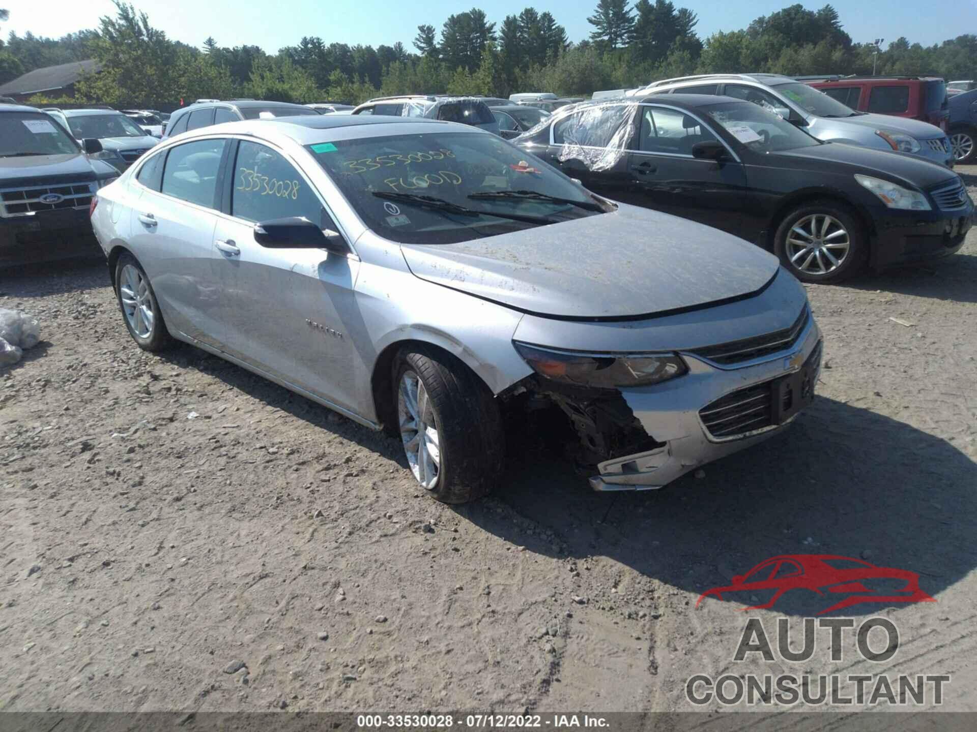 CHEVROLET MALIBU 2016 - 1G1ZE5ST3GF194049