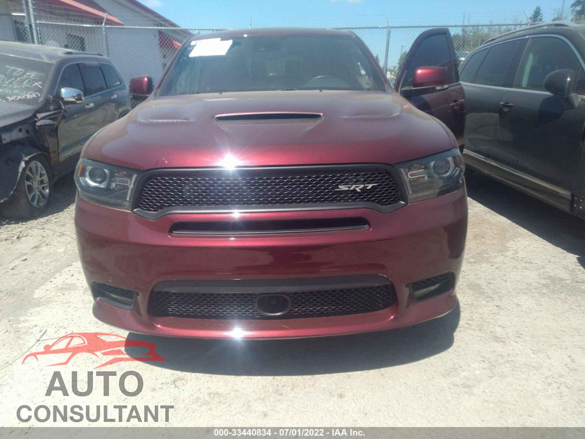 DODGE DURANGO 2018 - 1C4SDJGJ9JC218357
