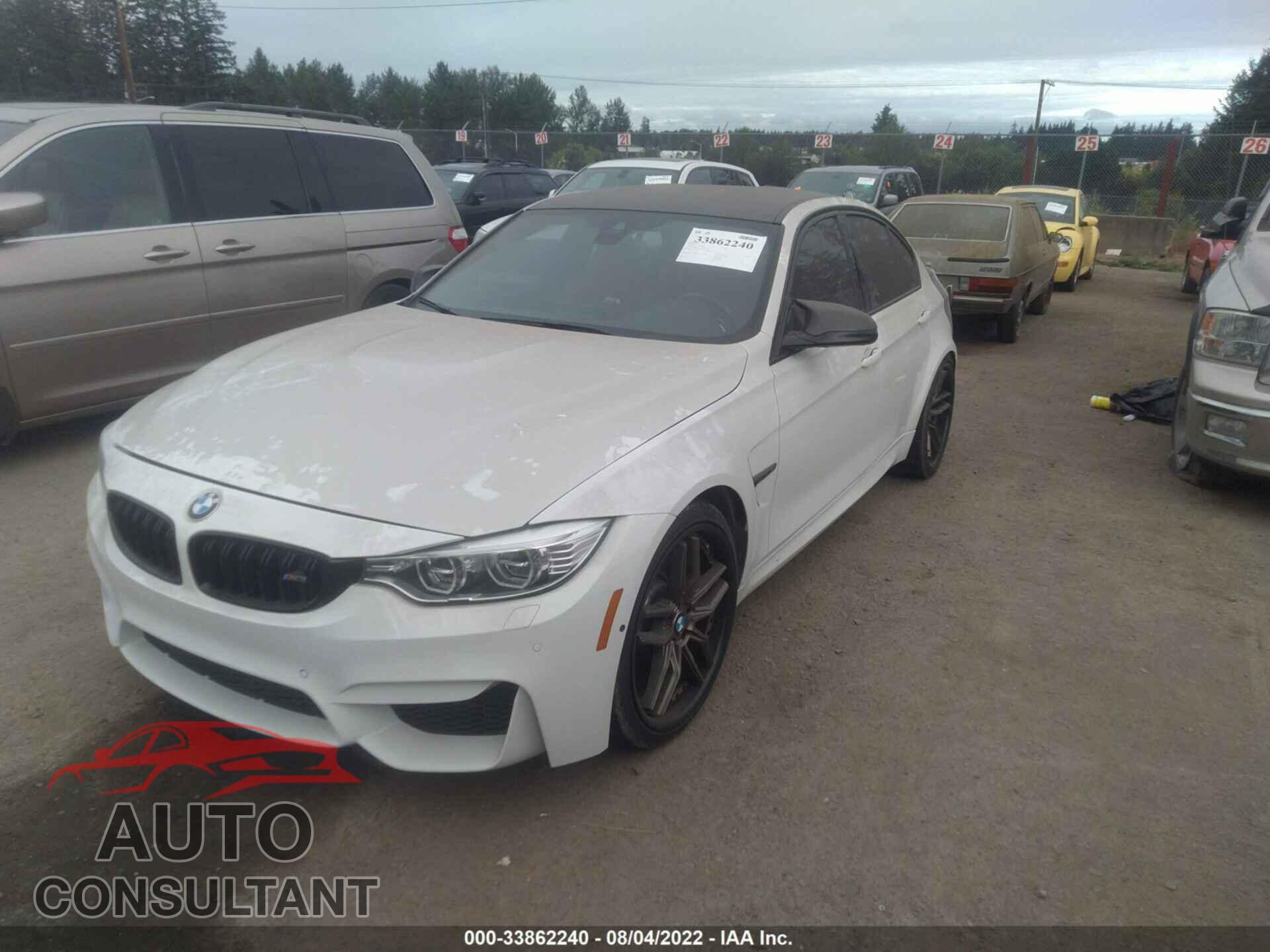 BMW M3 2016 - WBS8M9C59G5E68725