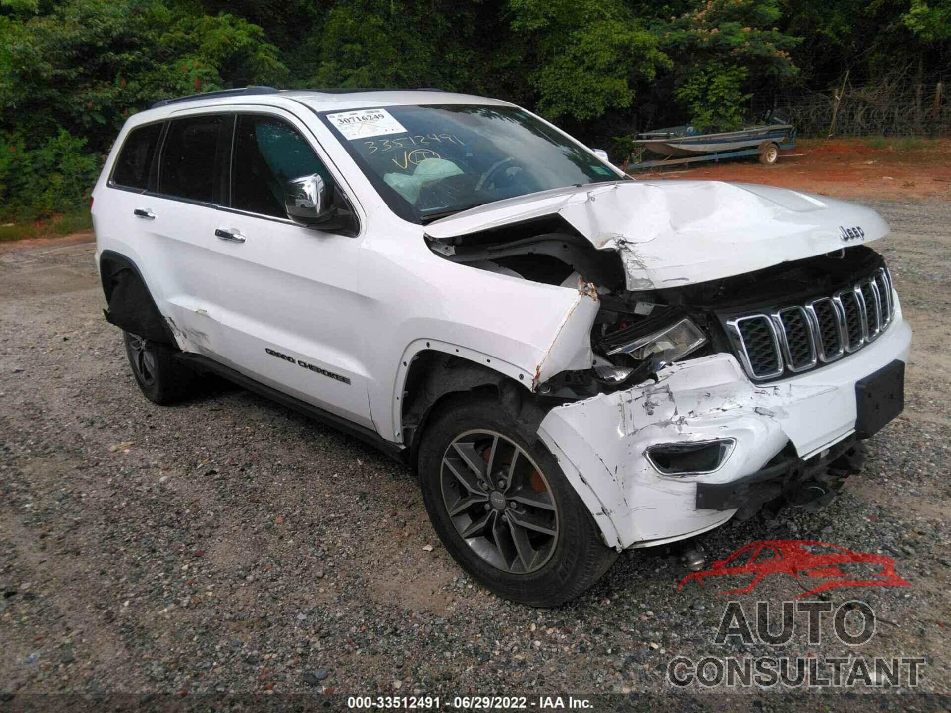 JEEP GRAND CHEROKEE 2017 - 1C4RJFBG7HC863549