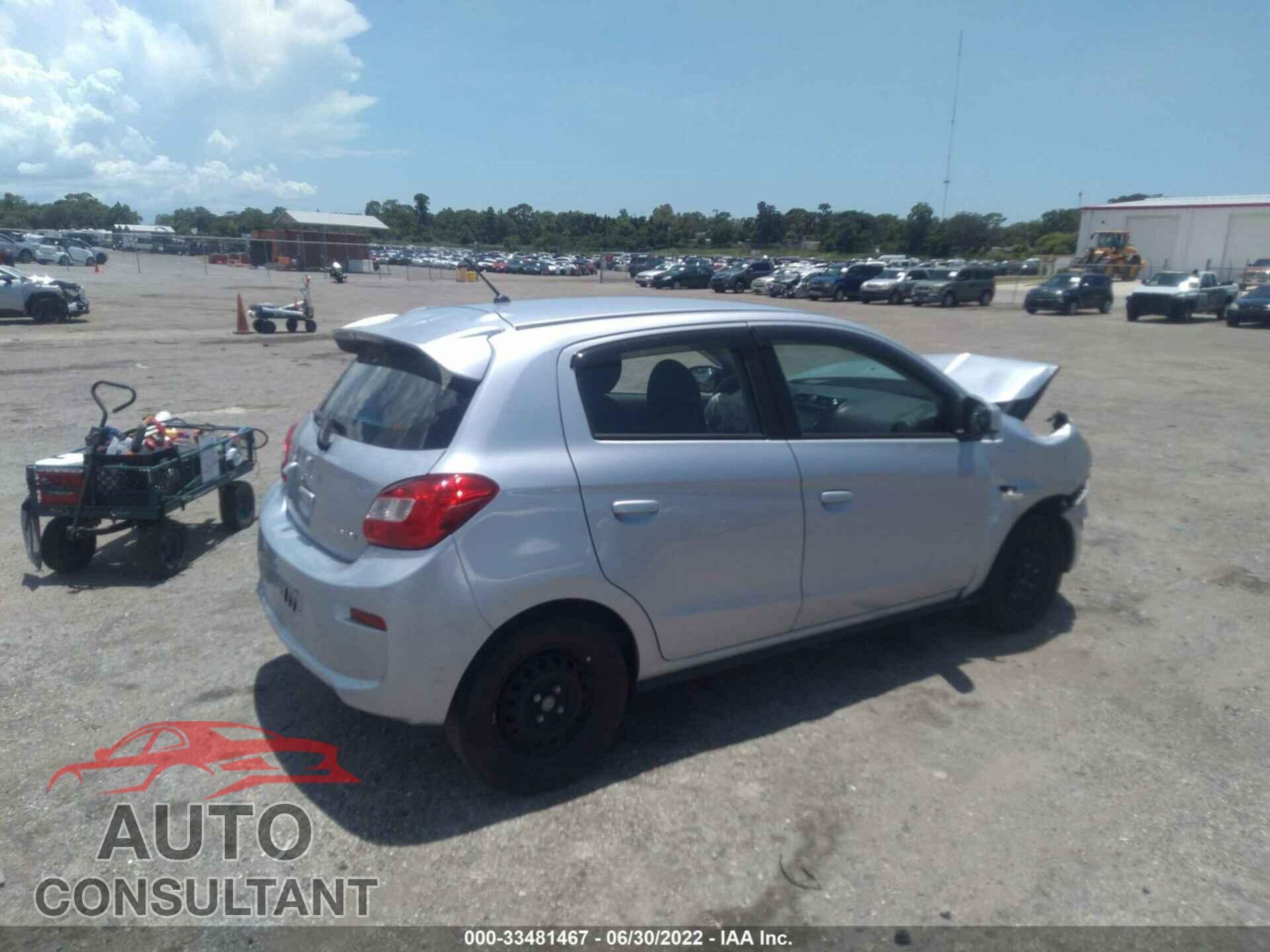 MITSUBISHI MIRAGE 2018 - ML32A3HJ5JH003325
