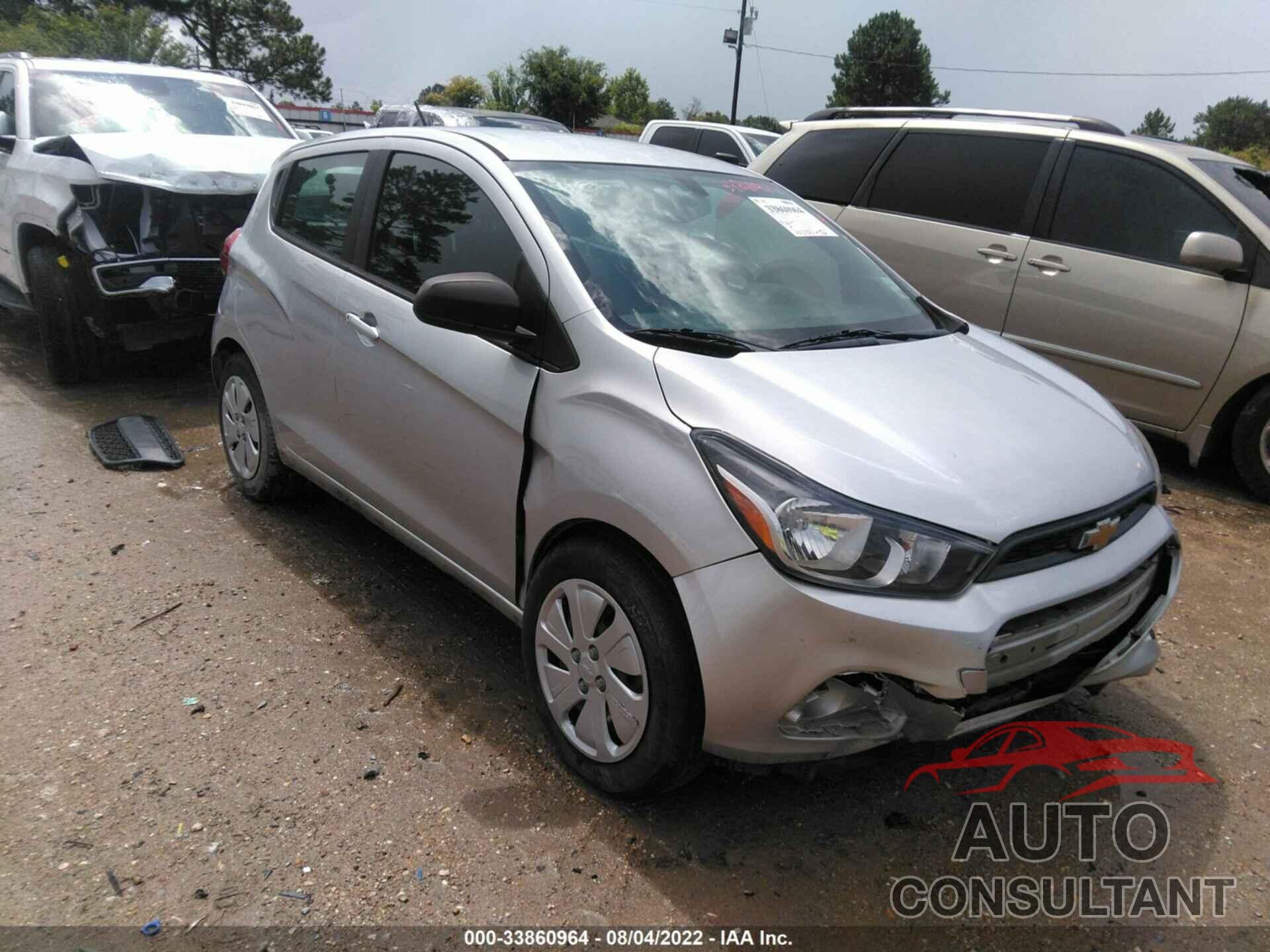 CHEVROLET SPARK 2017 - KL8CB6SA9HC809967