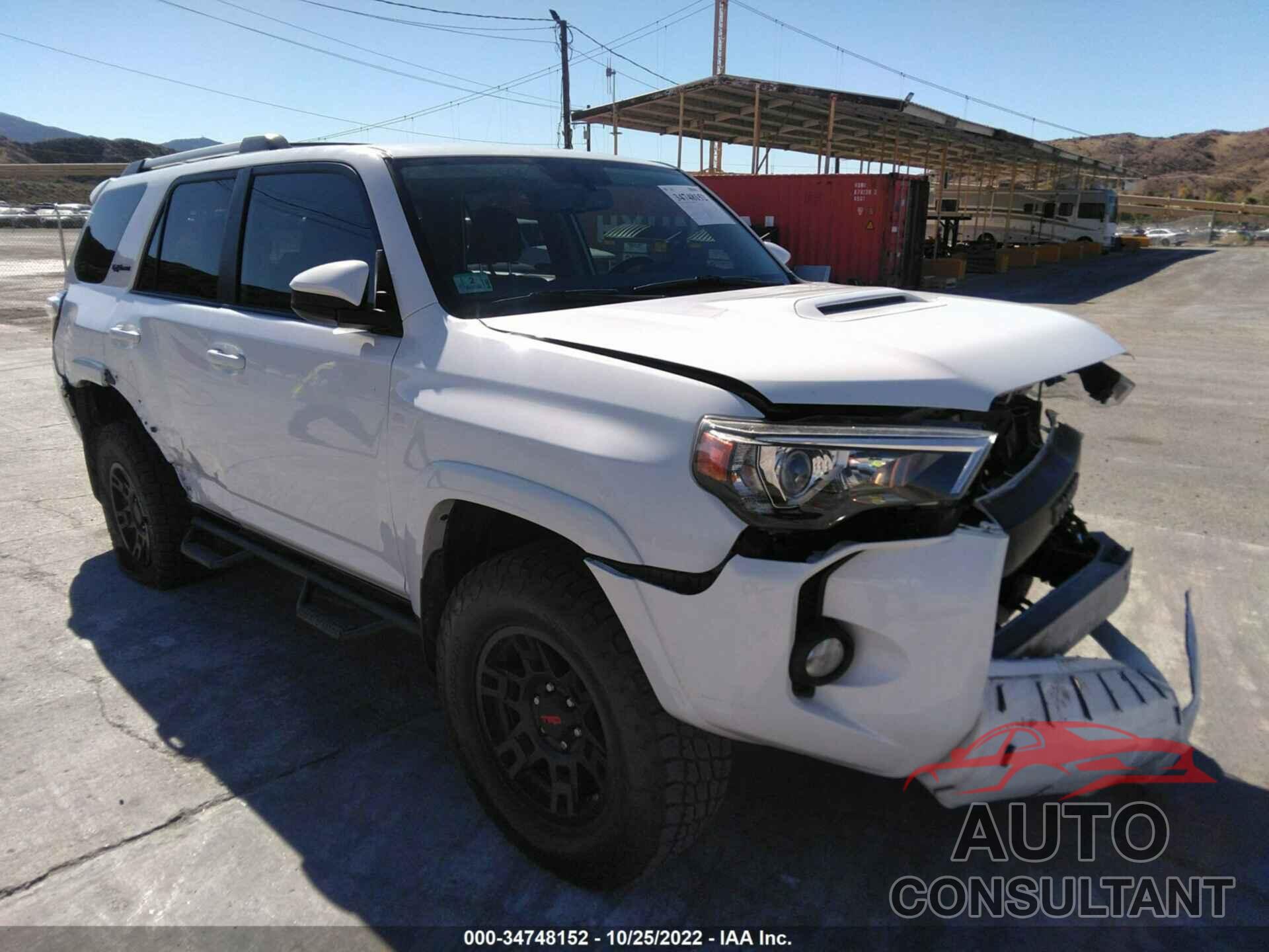 TOYOTA 4RUNNER 2016 - JTEBU5JR7G5278376