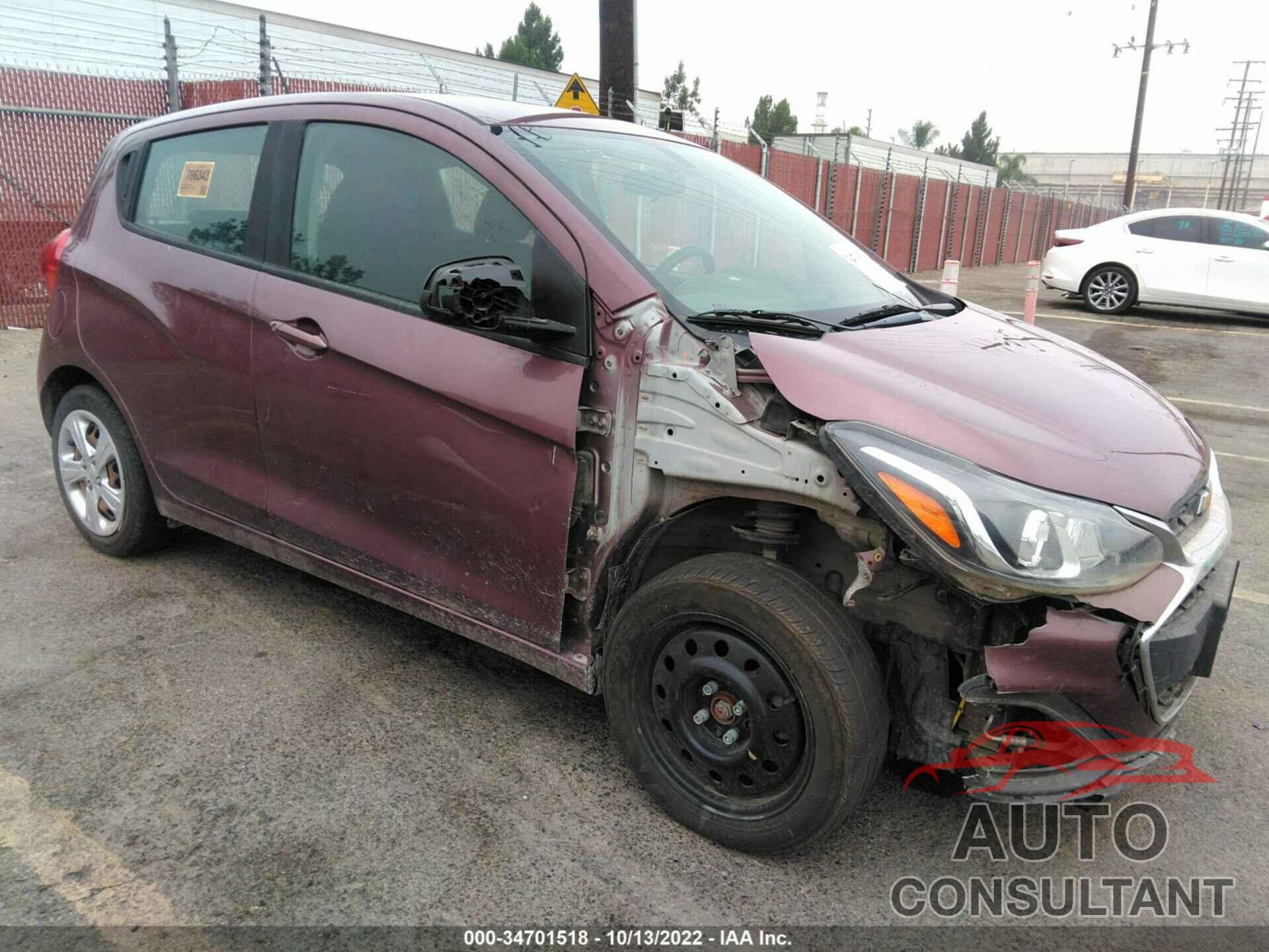 CHEVROLET SPARK 2019 - KL8CB6SA9KC791025