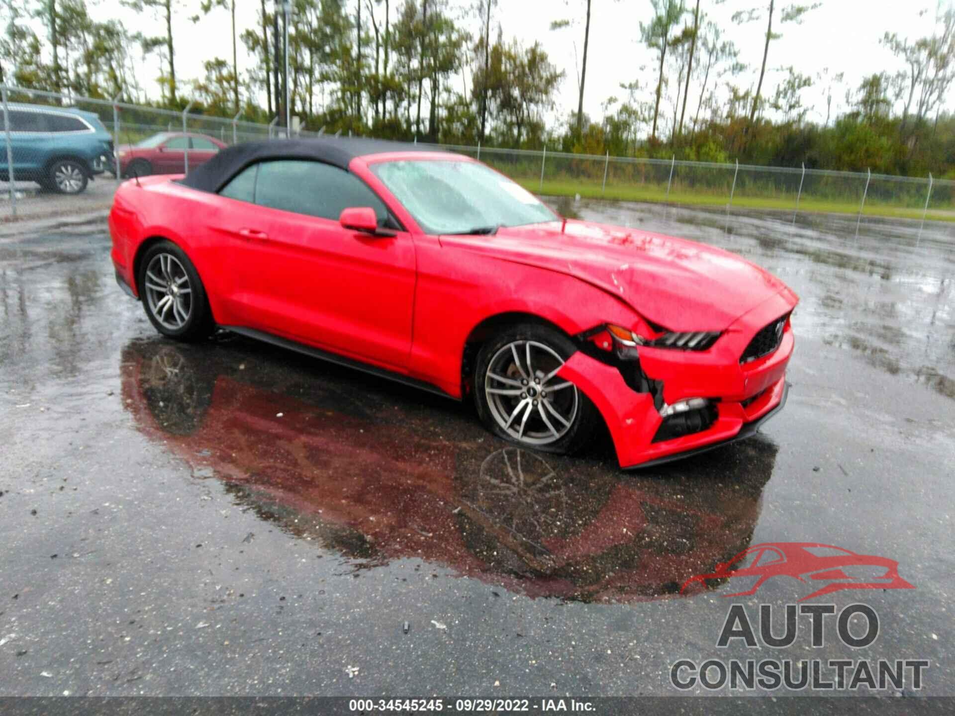 FORD MUSTANG 2016 - 1FATP8UH2G5324173