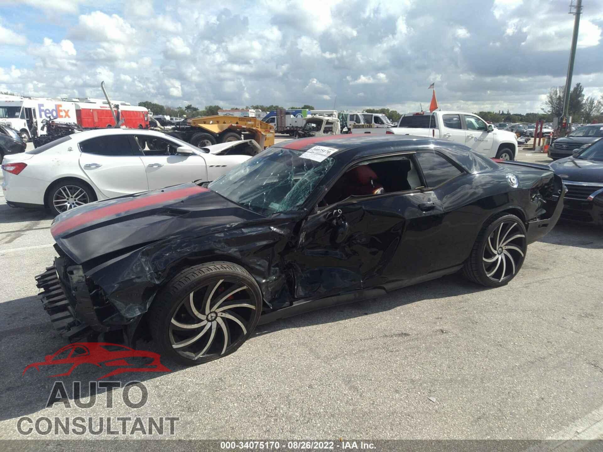 DODGE CHALLENGER 2013 - 2C3CDYAG2DH549703