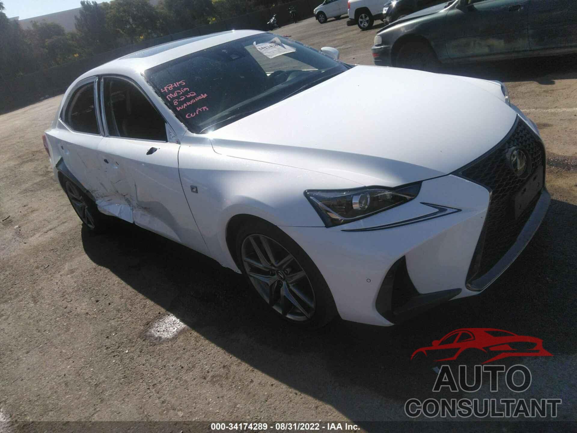 LEXUS IS 2019 - JTHBA1D25K5092735