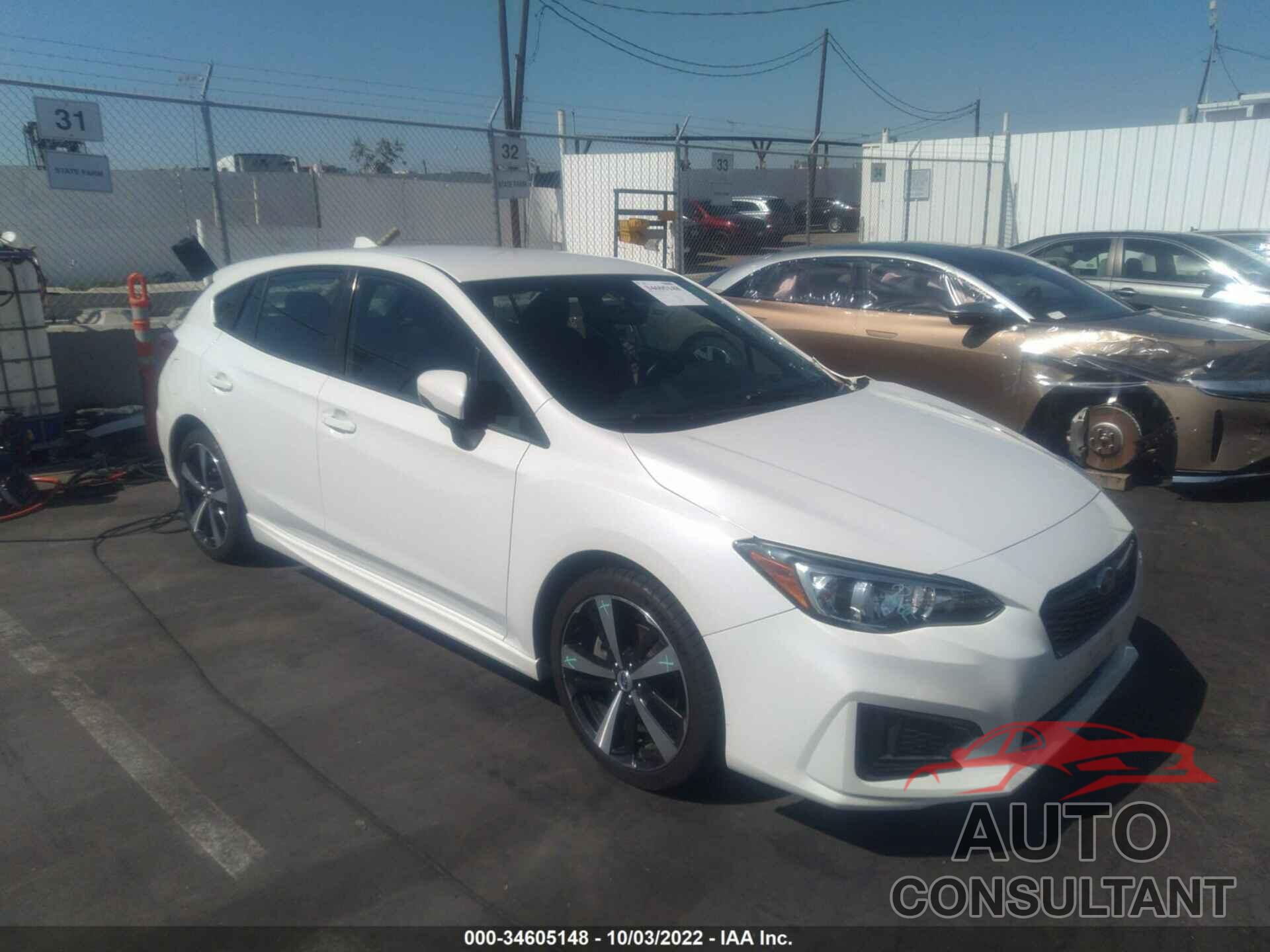 SUBARU IMPREZA 2017 - 4S3GTAK60H3735018