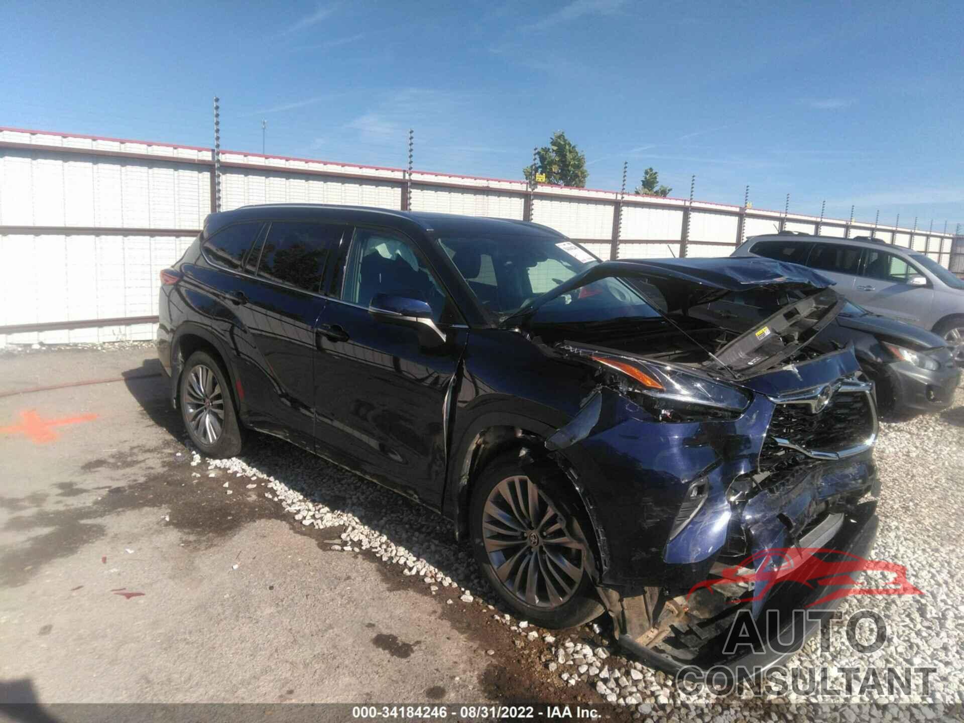 TOYOTA HIGHLANDER 2021 - 5TDFZRBH0MS152449